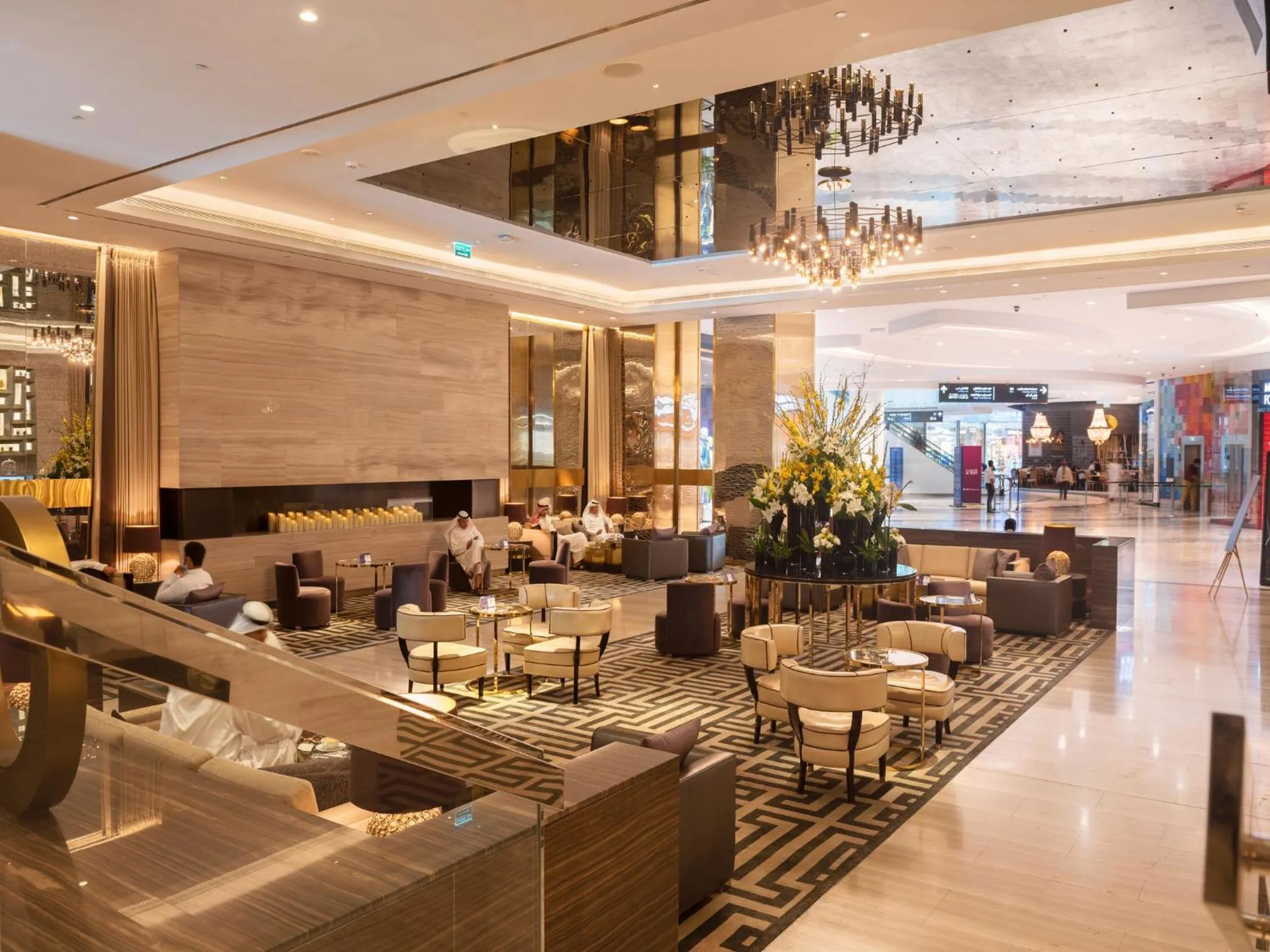 Restaurant/places to eat in Hyatt Regency Al Kout Mall