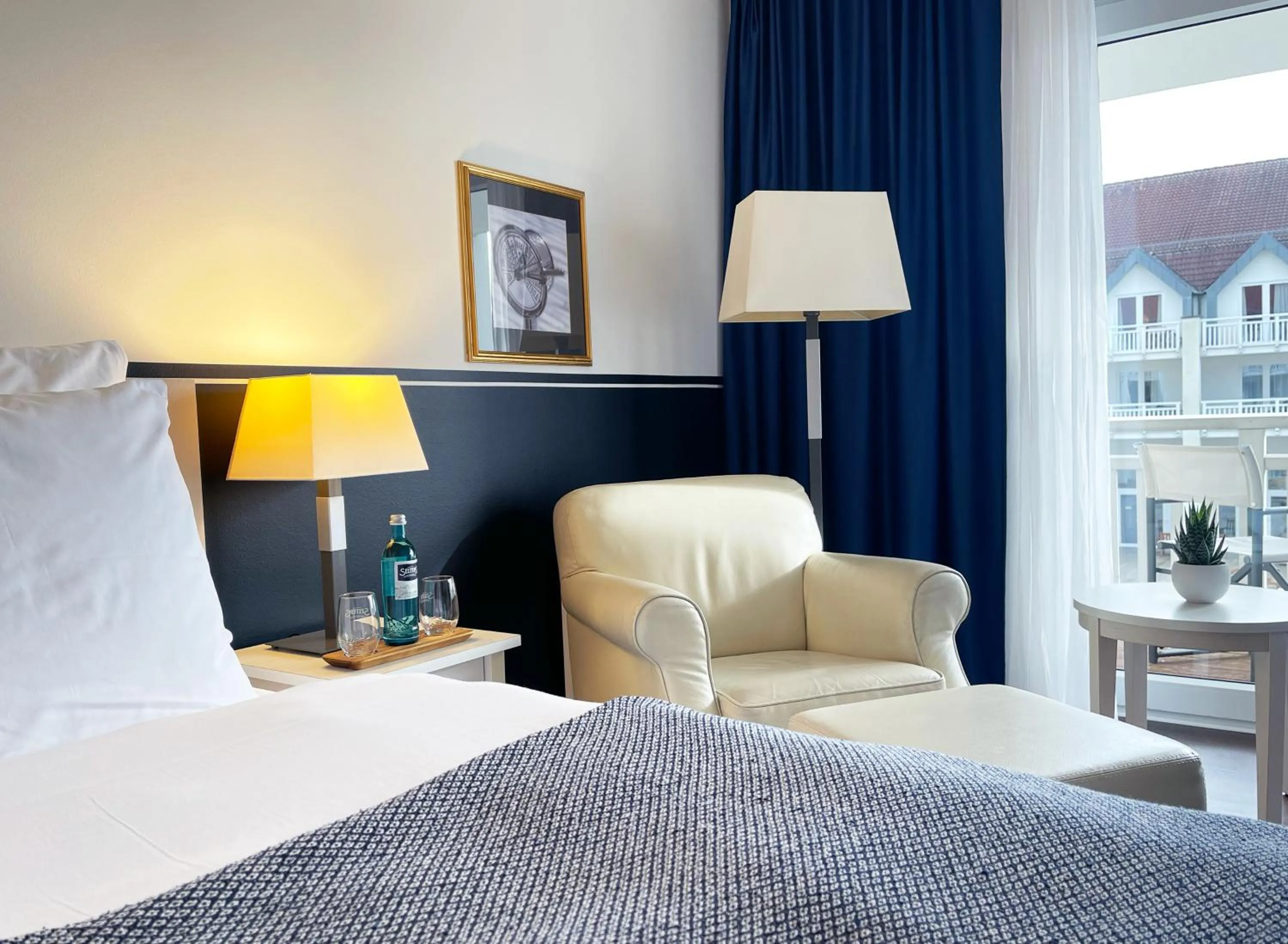 Photo of the whole room, Bed in Precise Resort Hafendorf Rheinsberg