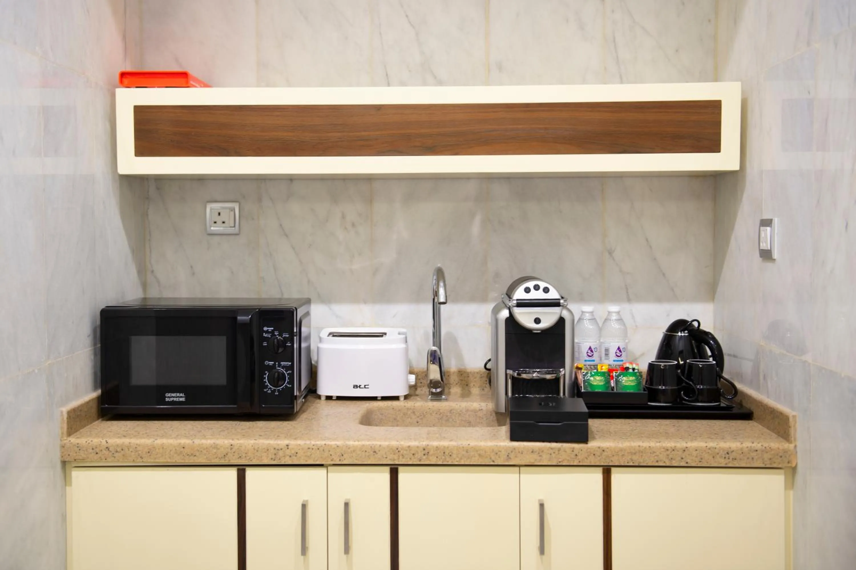 Kitchen or kitchenette in Gorash Hotel