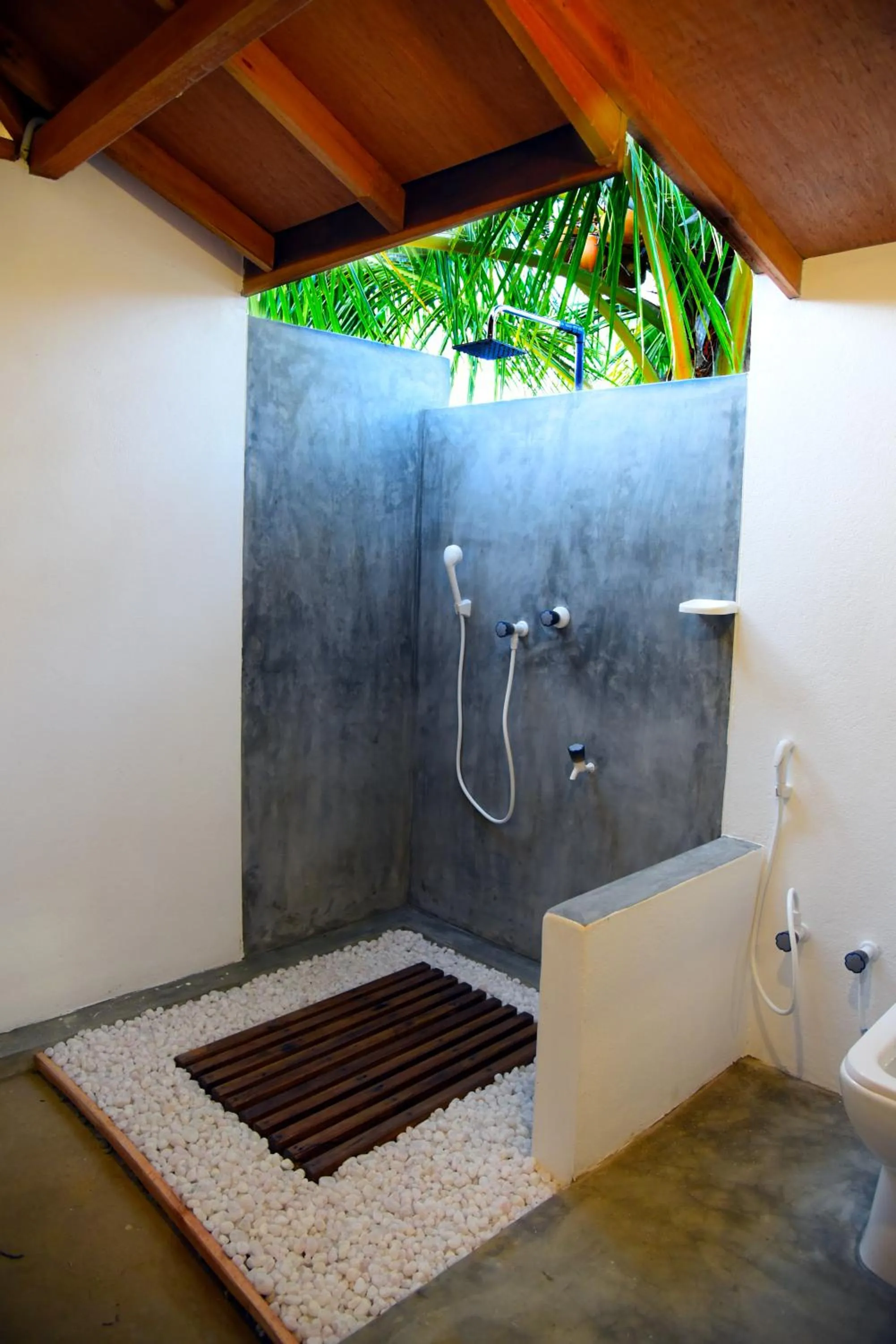 Shower in Prime Surfers Bungalow
