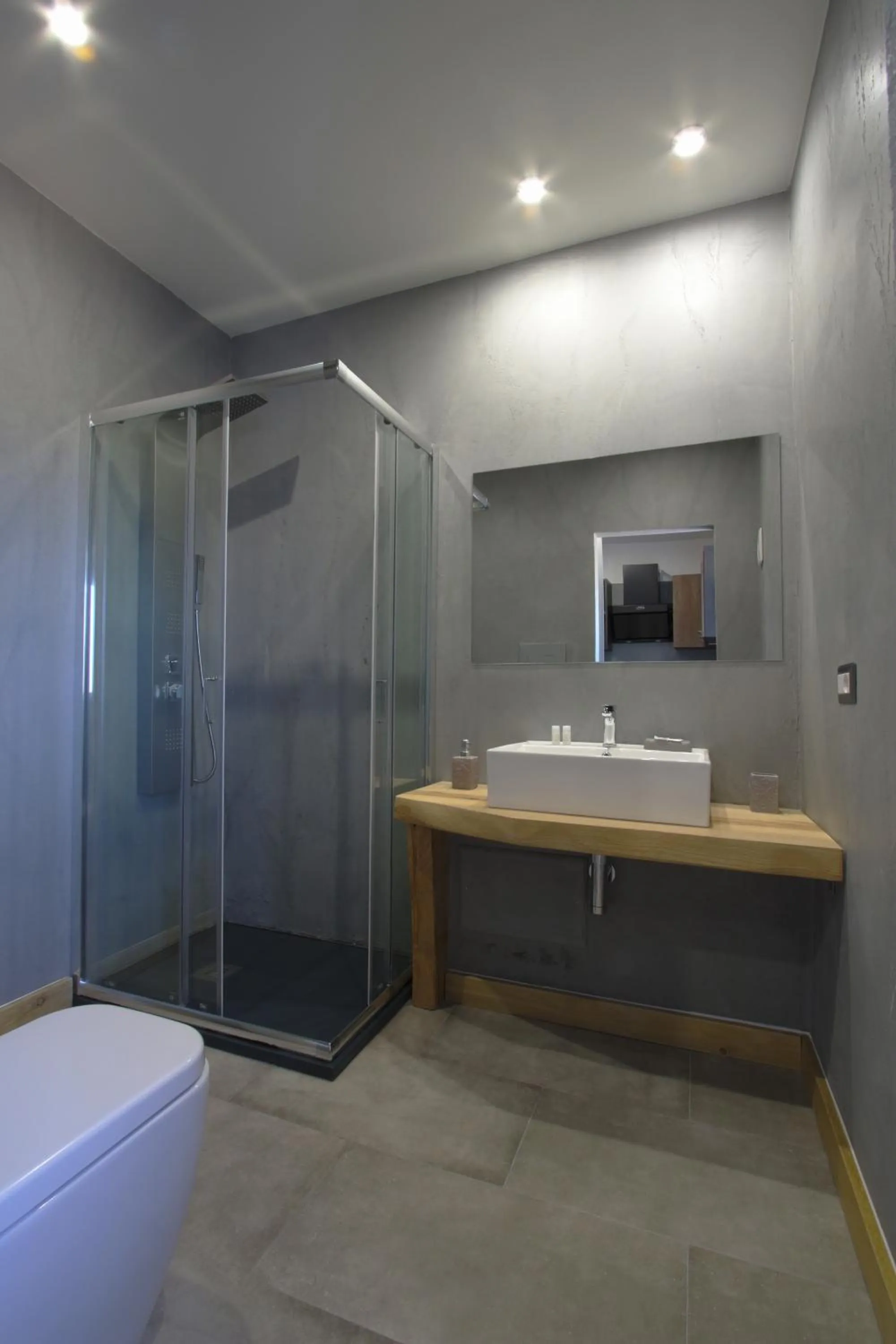 Bathroom in Monolocale belvedere