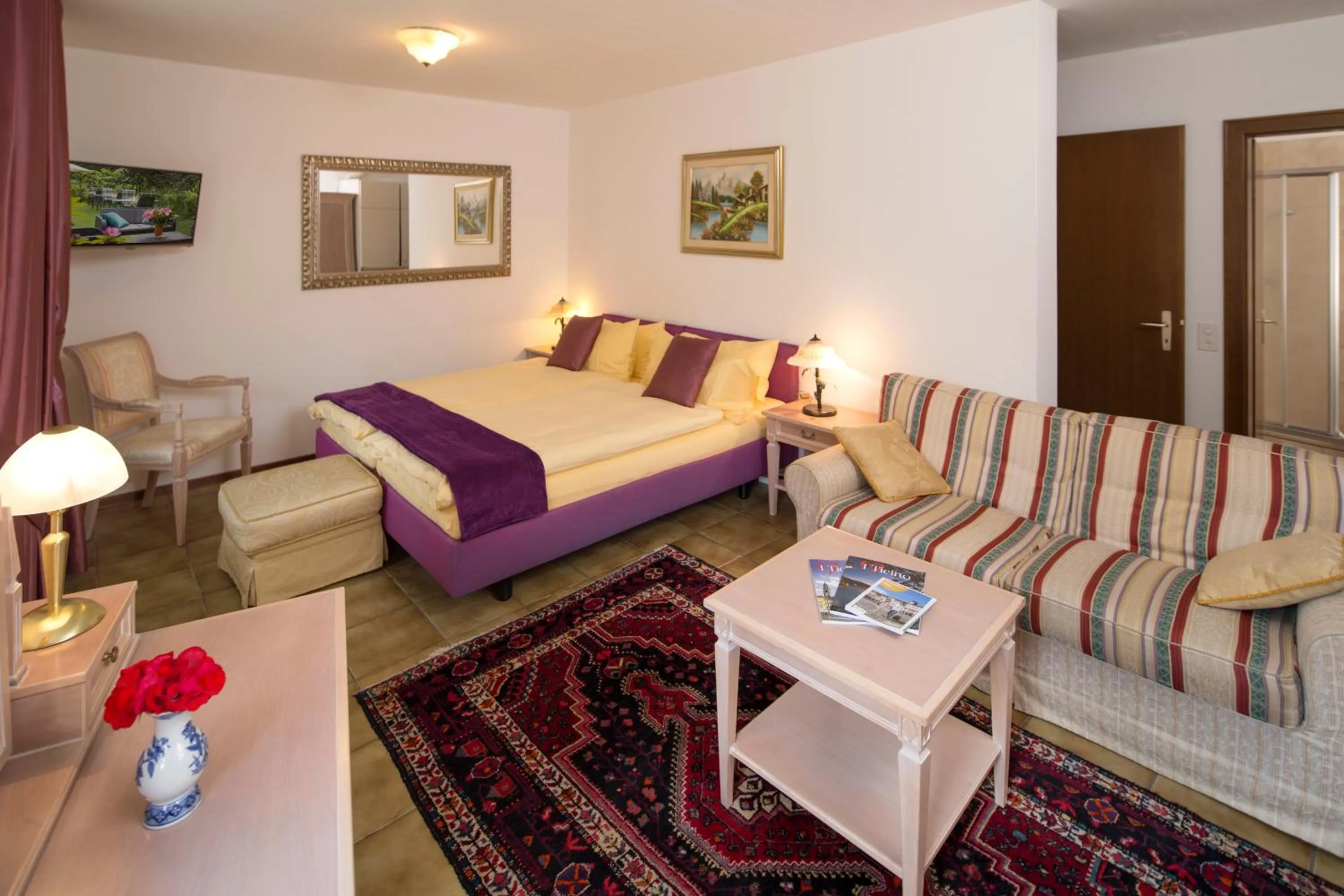 Bedroom, Bed in Hotel Al Fiume