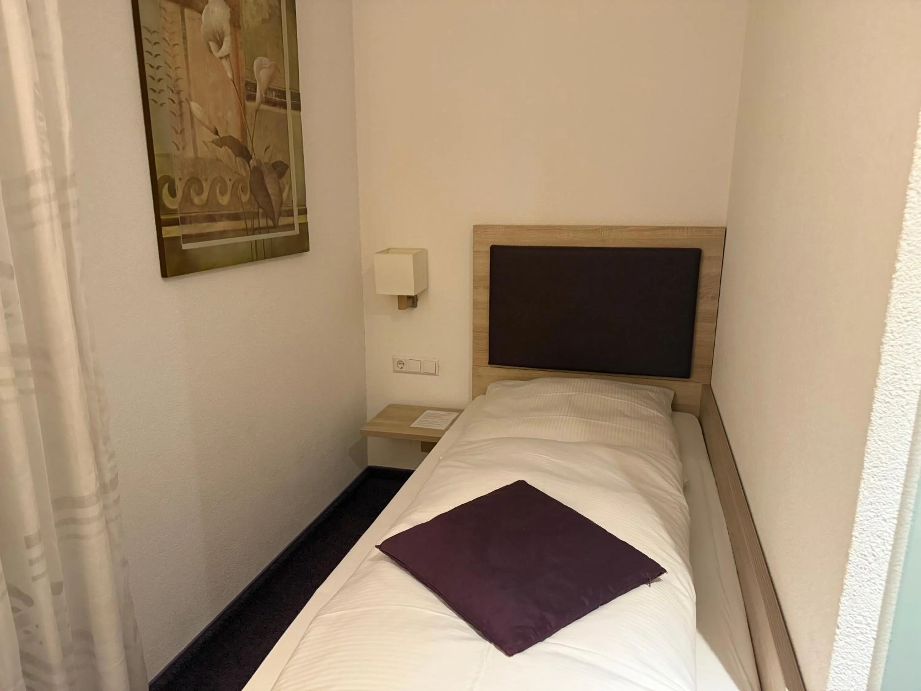 Bed in Hotel Villa Sulmana