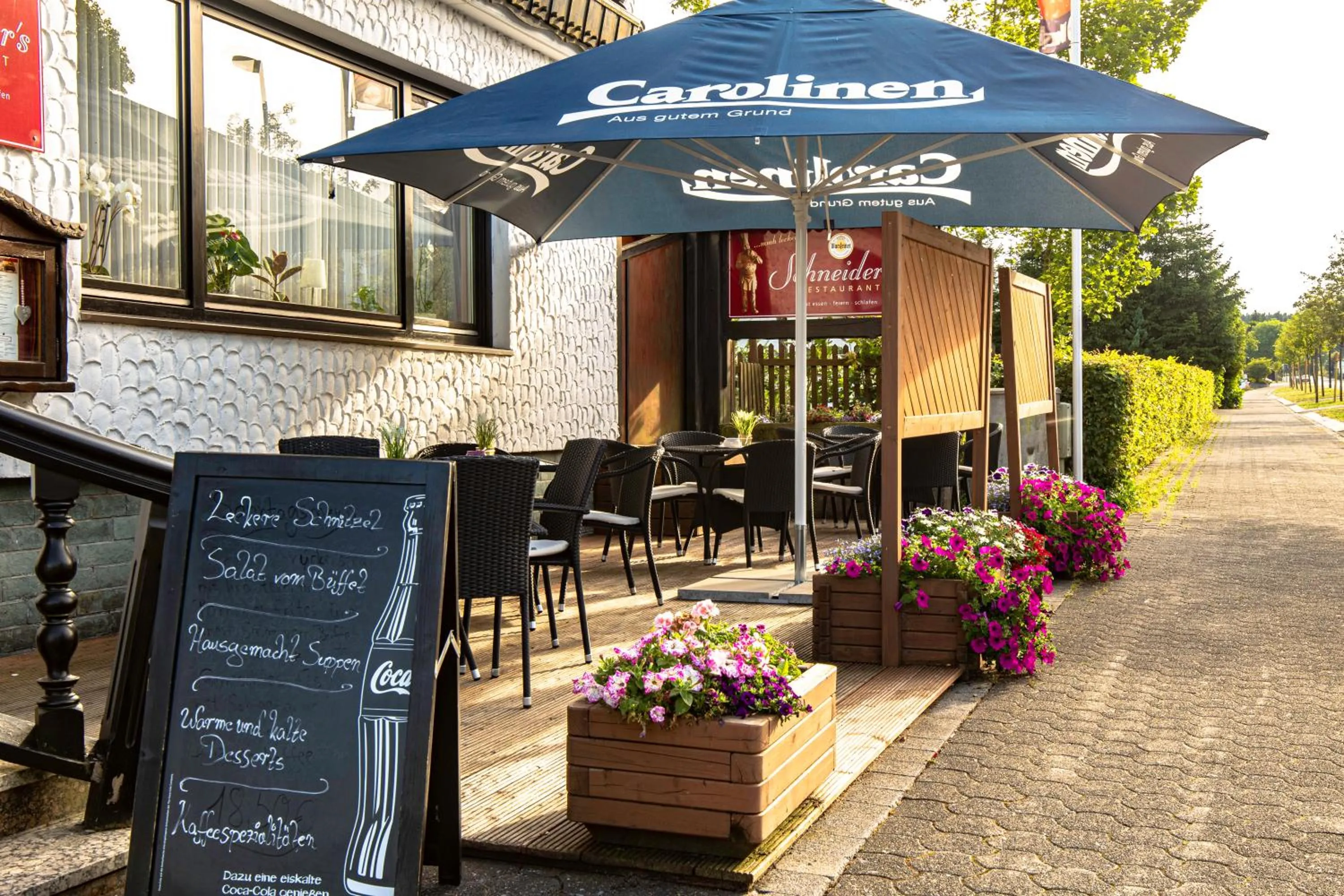 Balcony/Terrace in Hotel Schneider
