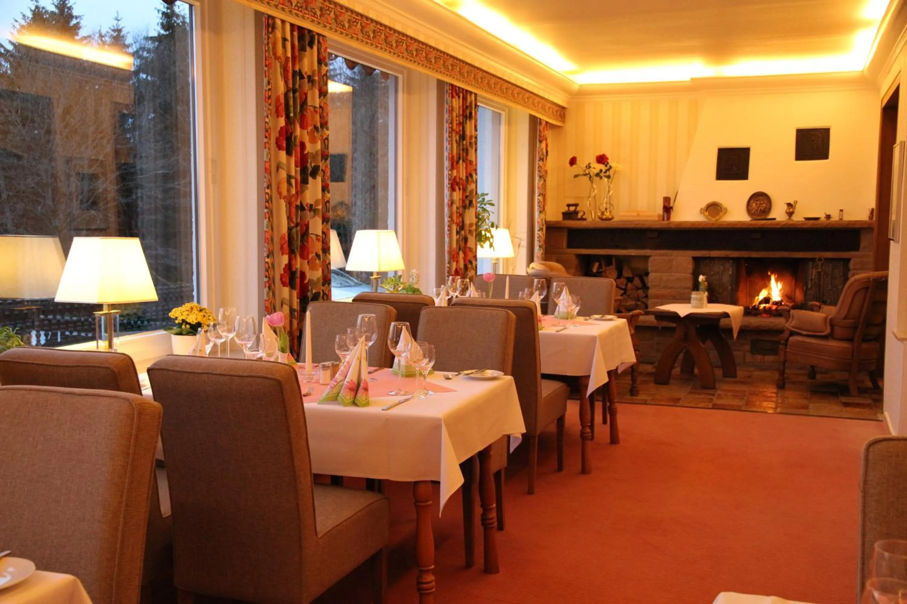 Restaurant/places to eat in Hotel Schneider