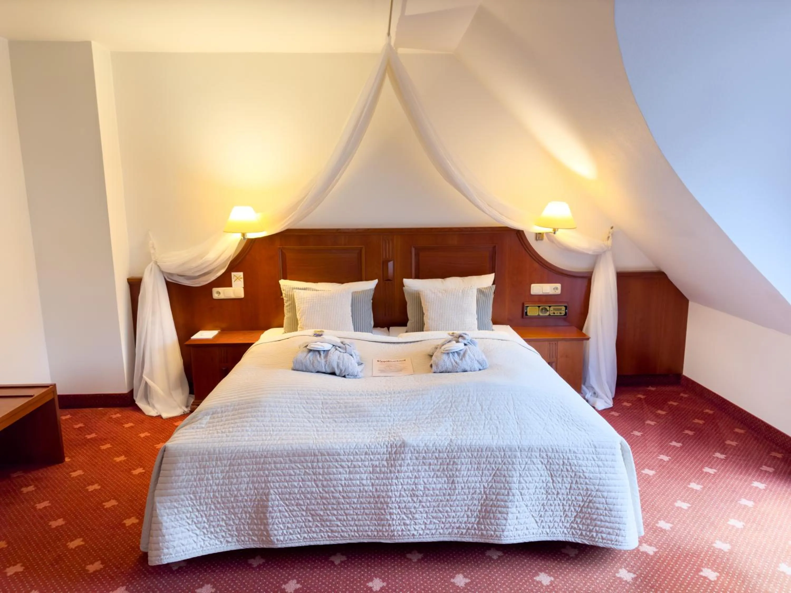 Bedroom, Bed in Hotel Villa Gropius