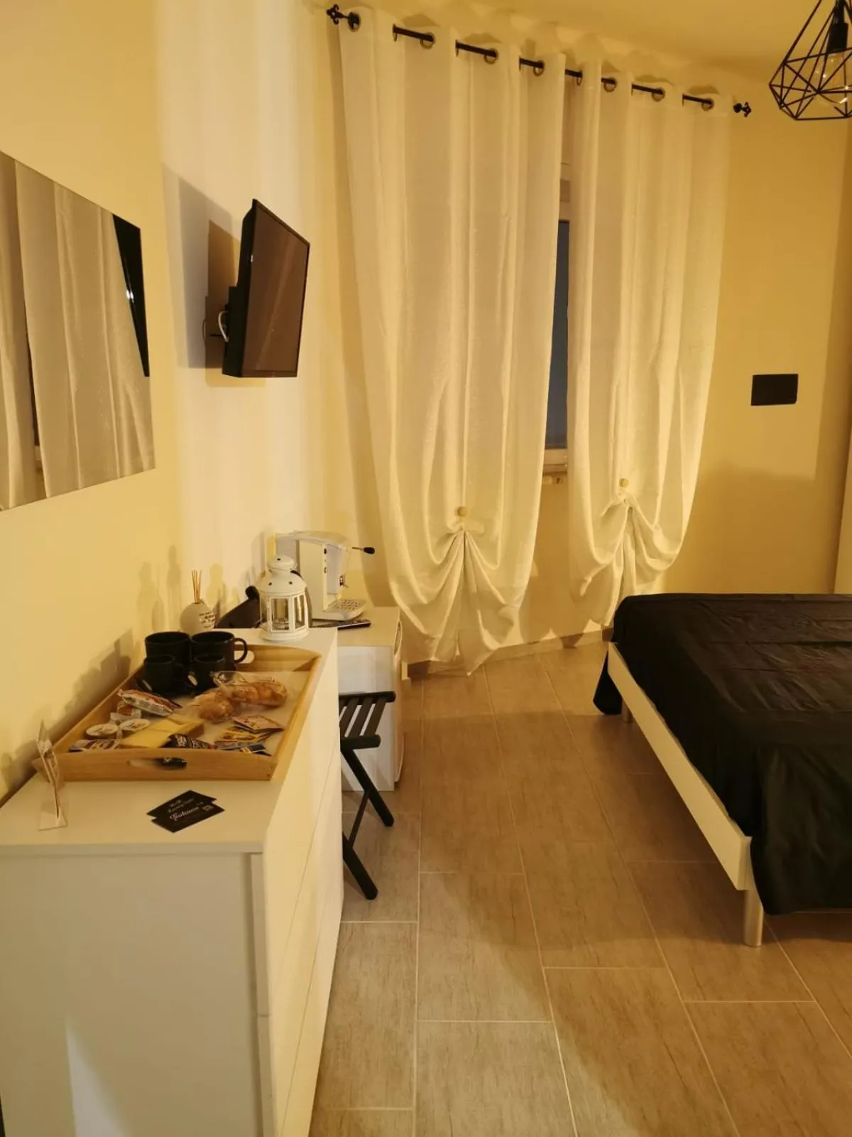 Bed in Italians b&b luxury suite