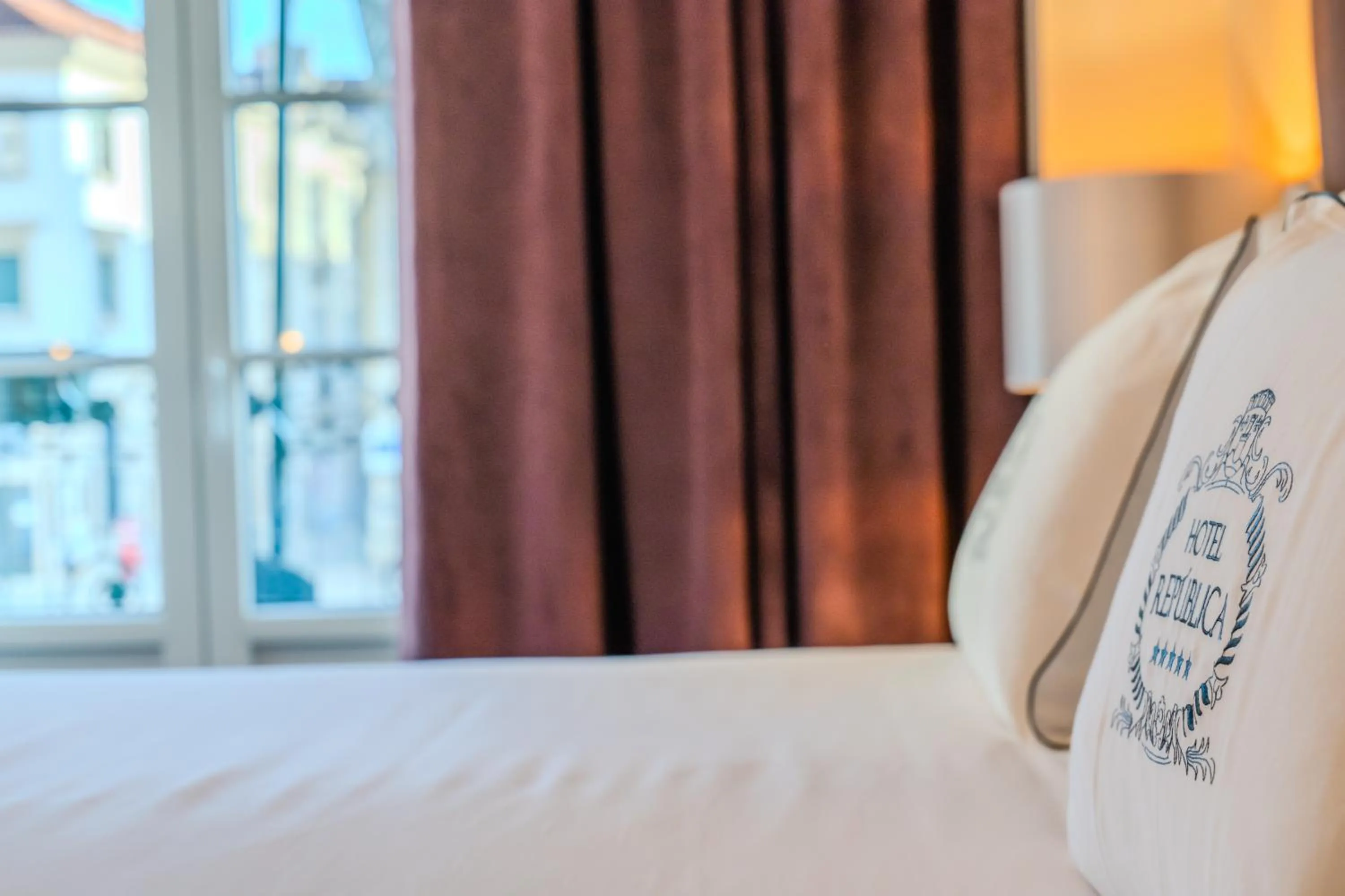 Bed in Hotel República Boutique Hotel