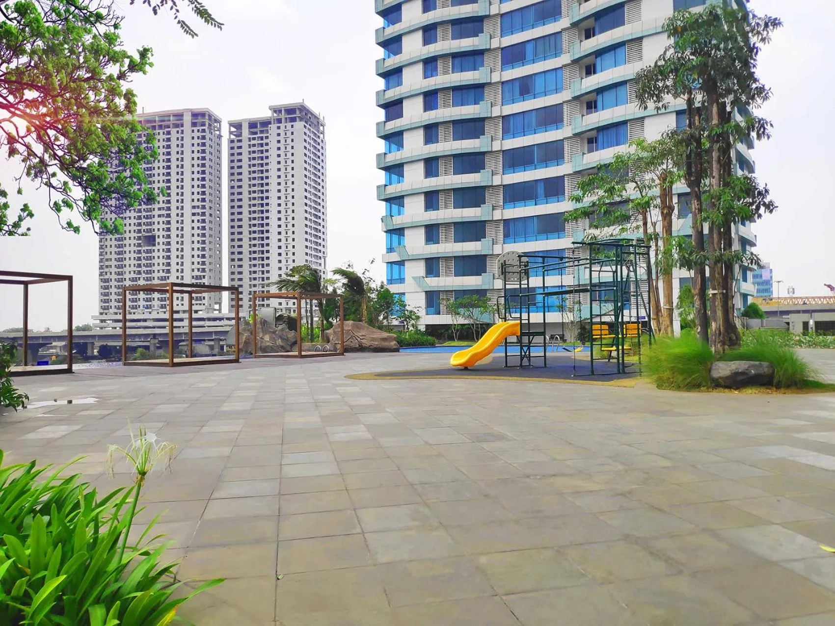 Children play ground in Apartemen Grand Kamala Lagoon by 21 Room