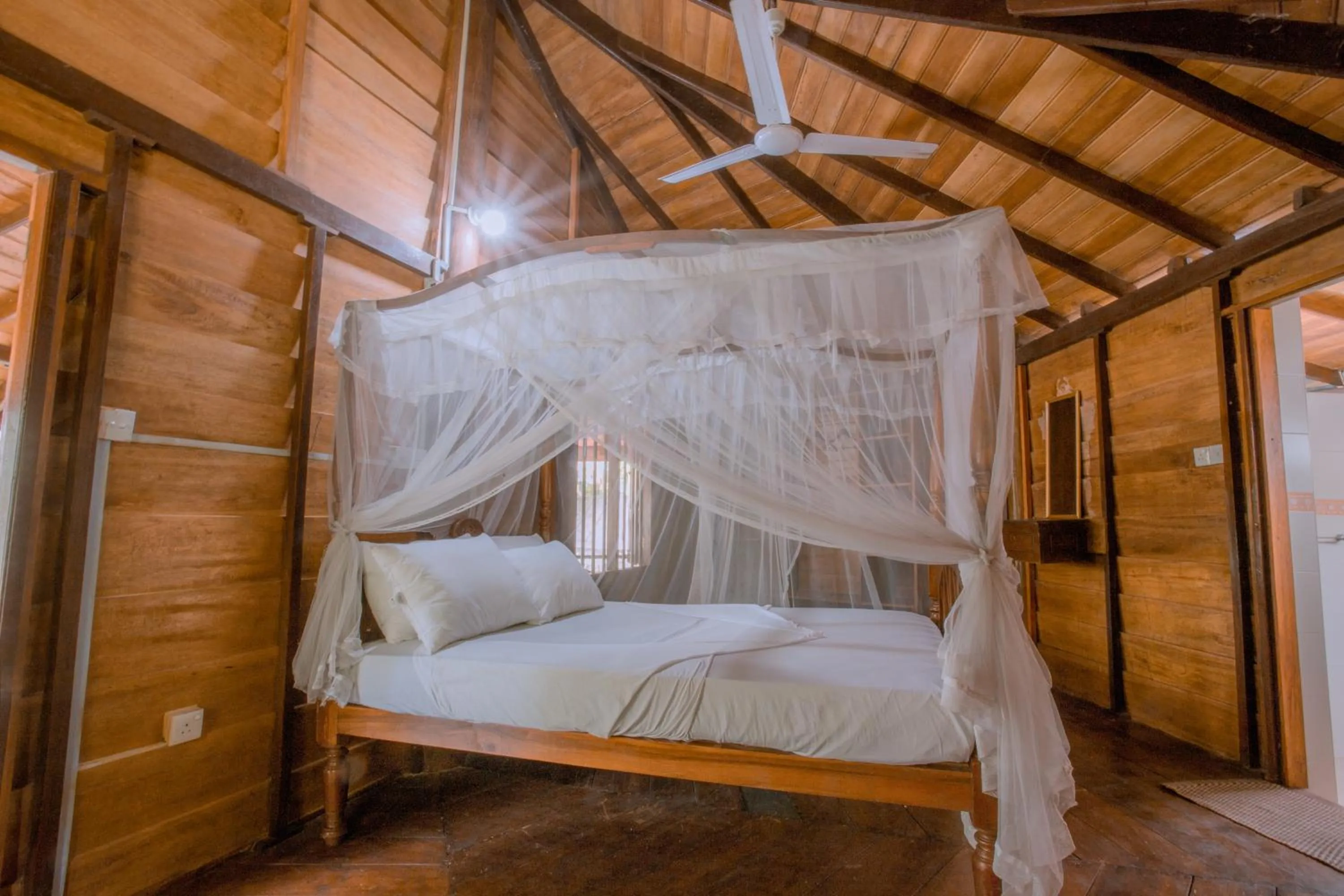 Bed in Paradise Bungalow