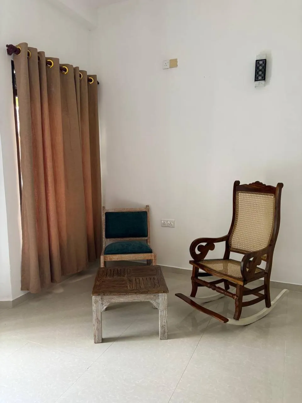 Seating area in Paradise Bungalow