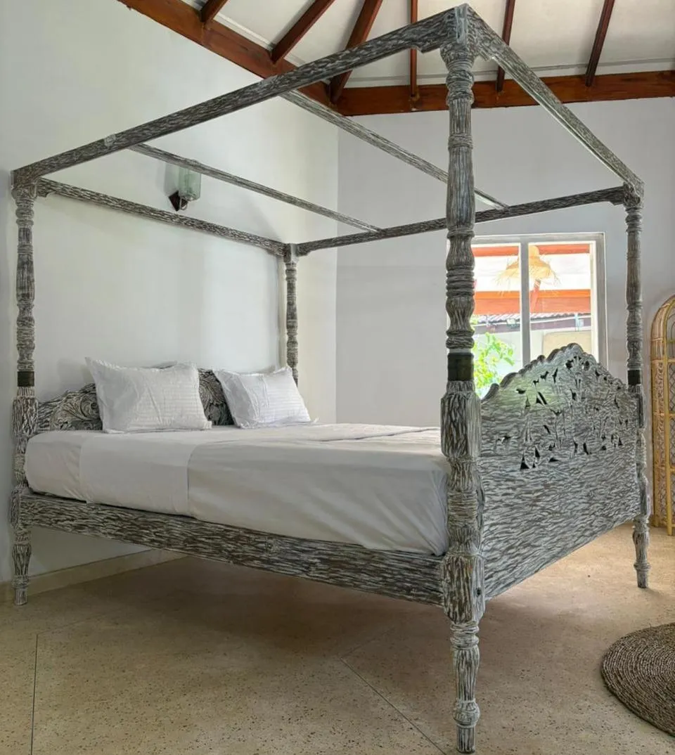 Bed in Paradise Bungalow