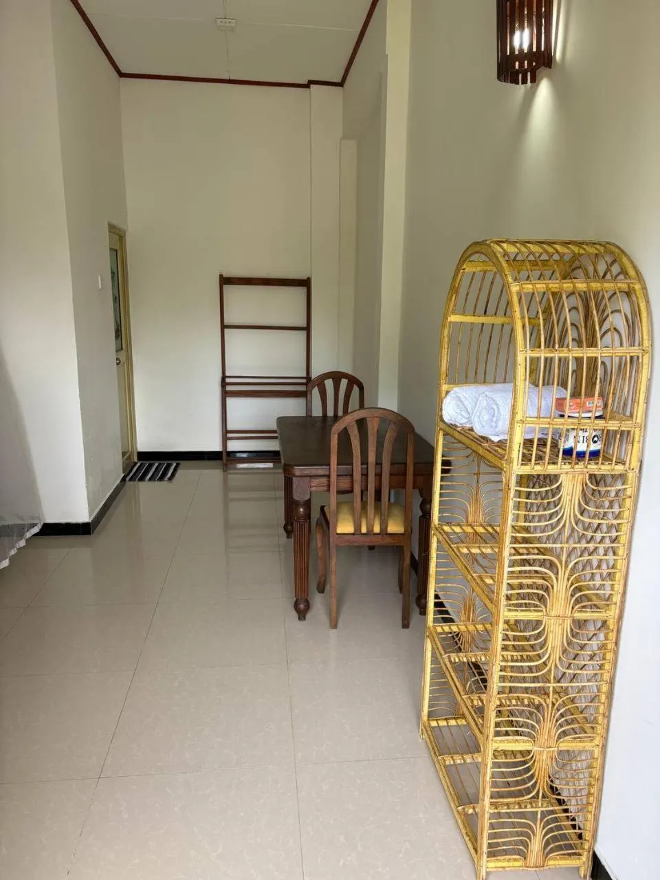 Seating area in Paradise Bungalow