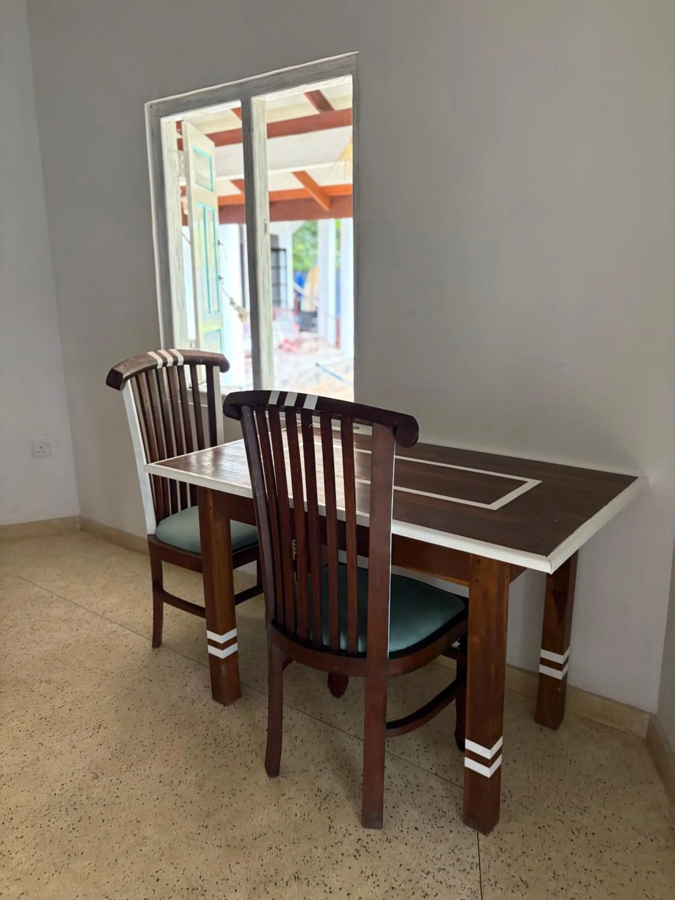 Seating area in Paradise Bungalow
