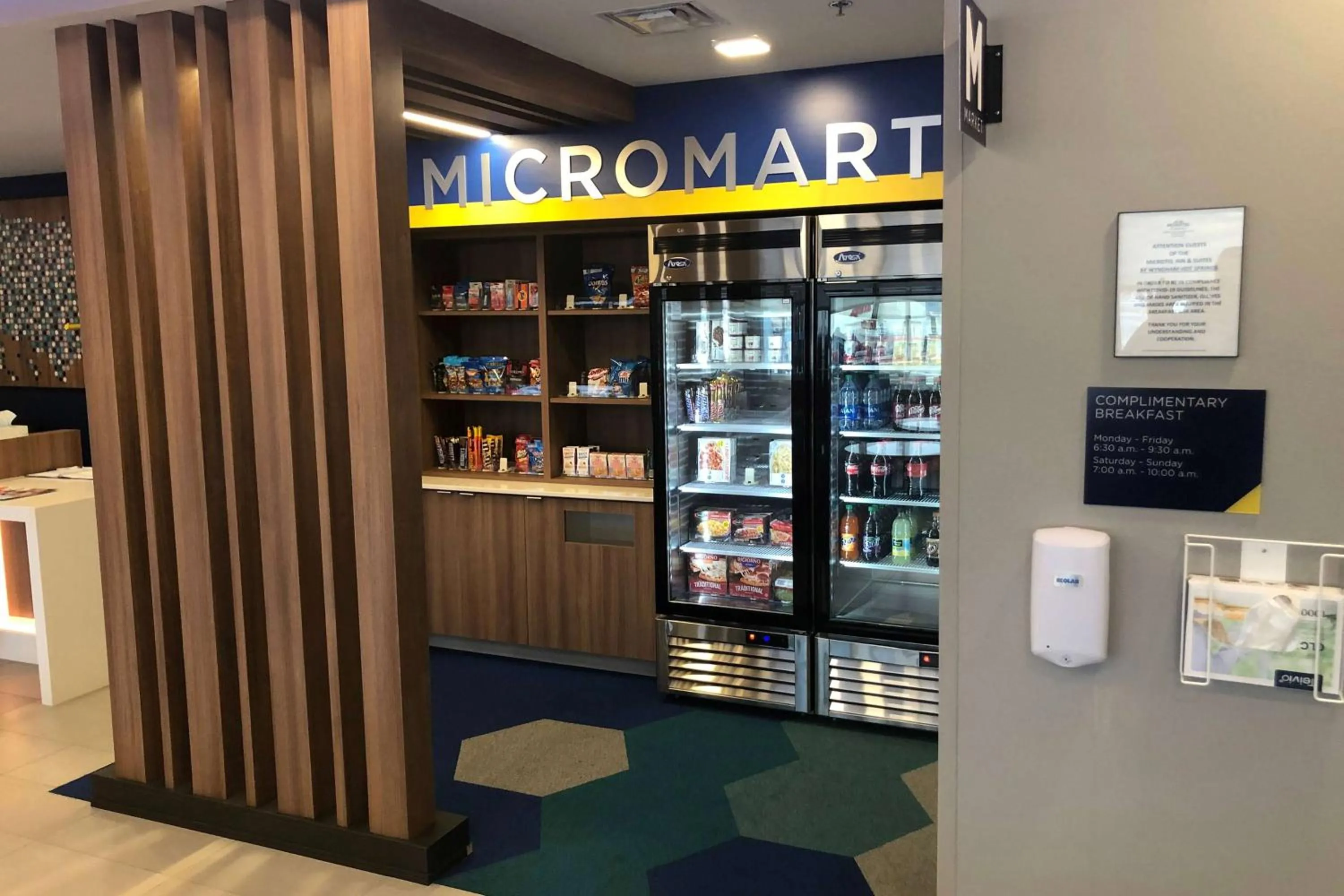 On site in Microtel Inn & Suites by Wyndham Hot Springs