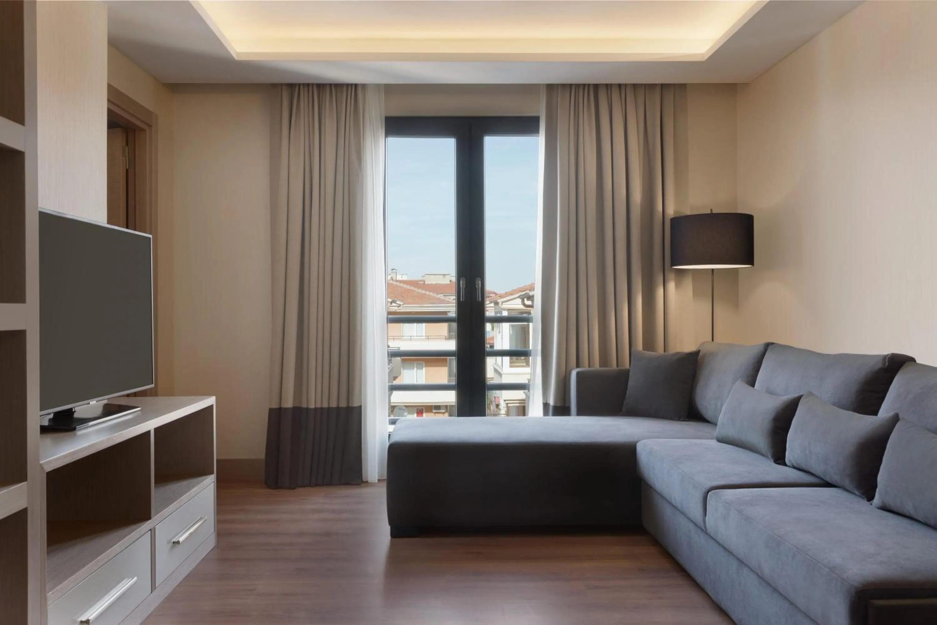 Living room in Ramada Residences by Wyndham Balikesir