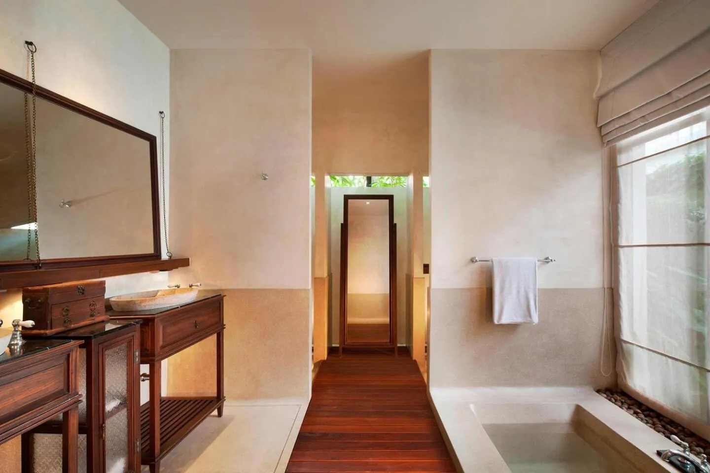 Bathroom, Bed in The Lamai Samui