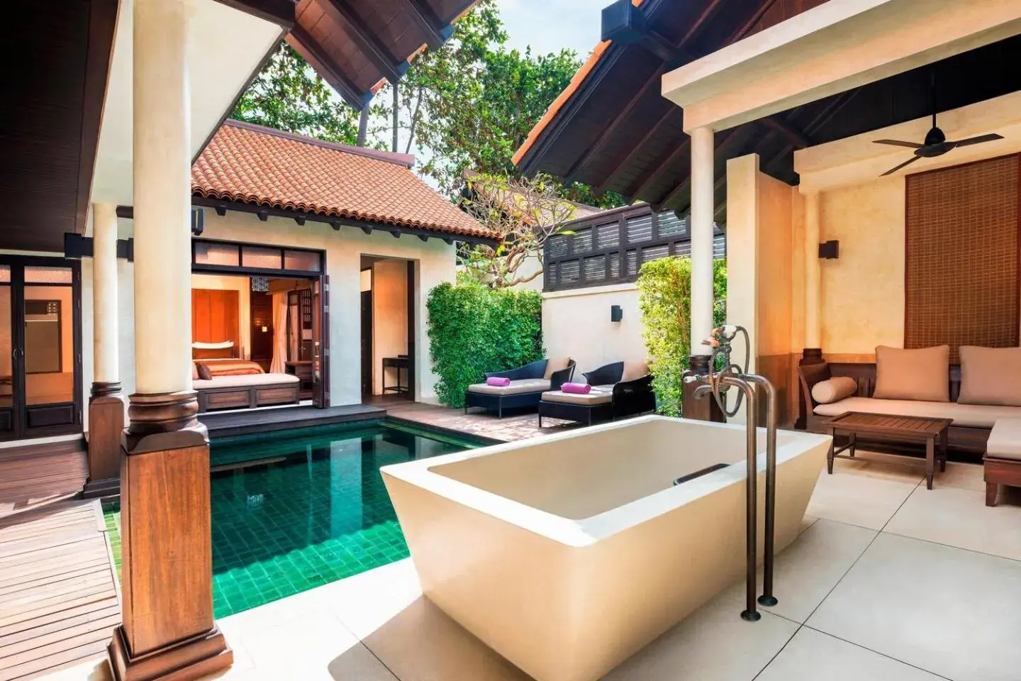 Pavilion Pool Villa King in The Lamai Samui Pavilion Pool Villa King in The Lamai Samui