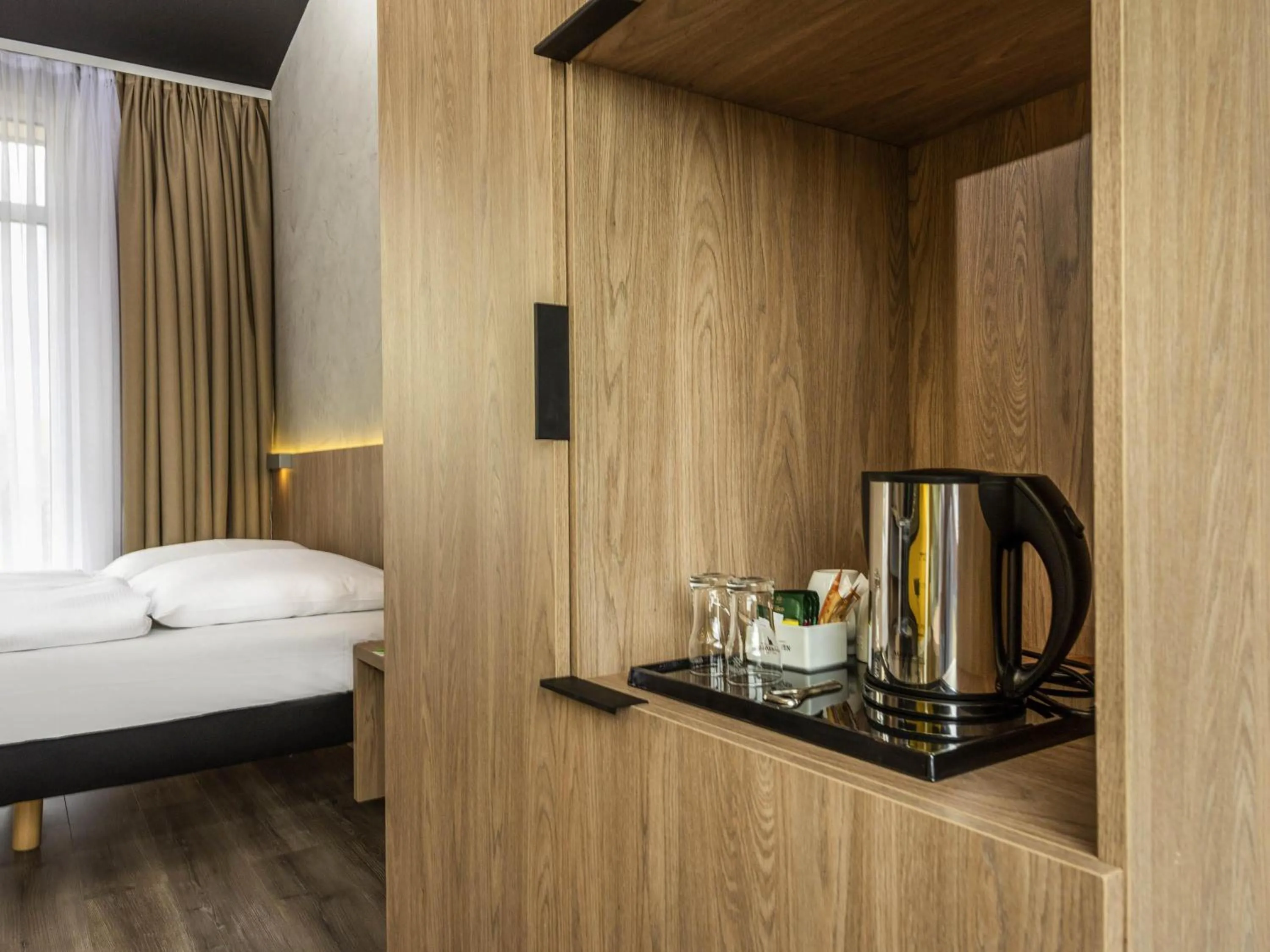 Bedroom, Bed in ibis Styles Dresden Neustadt