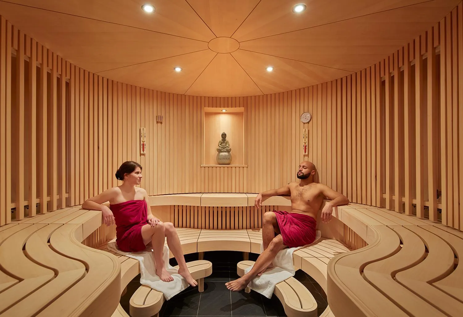 Sauna in Hotel Bei Gretel, Wellness & Ayurveda