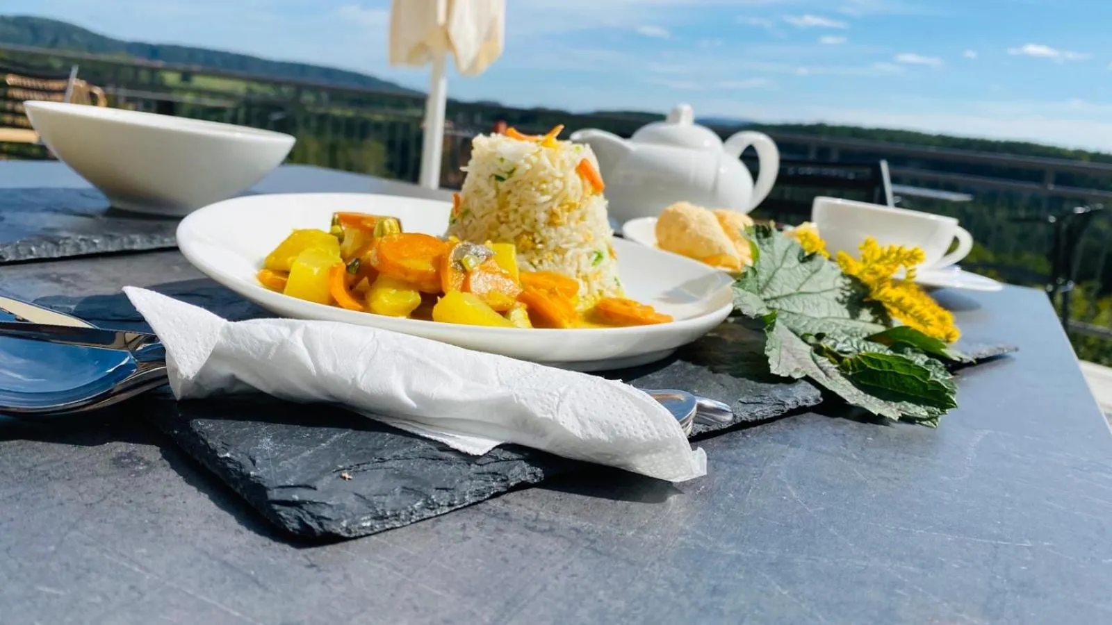 Food close-up in Hotel Bei Gretel, Wellness & Ayurveda