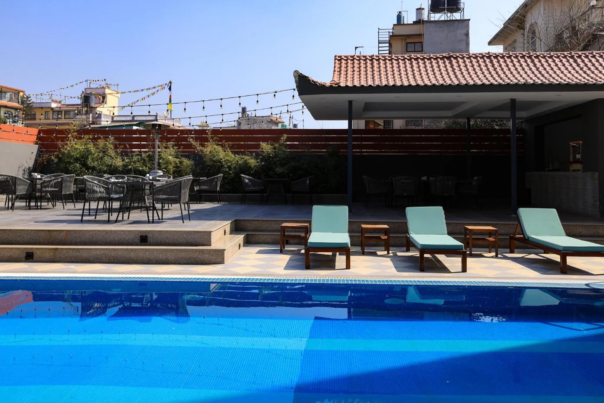 Patio in Hotel Dolmaling