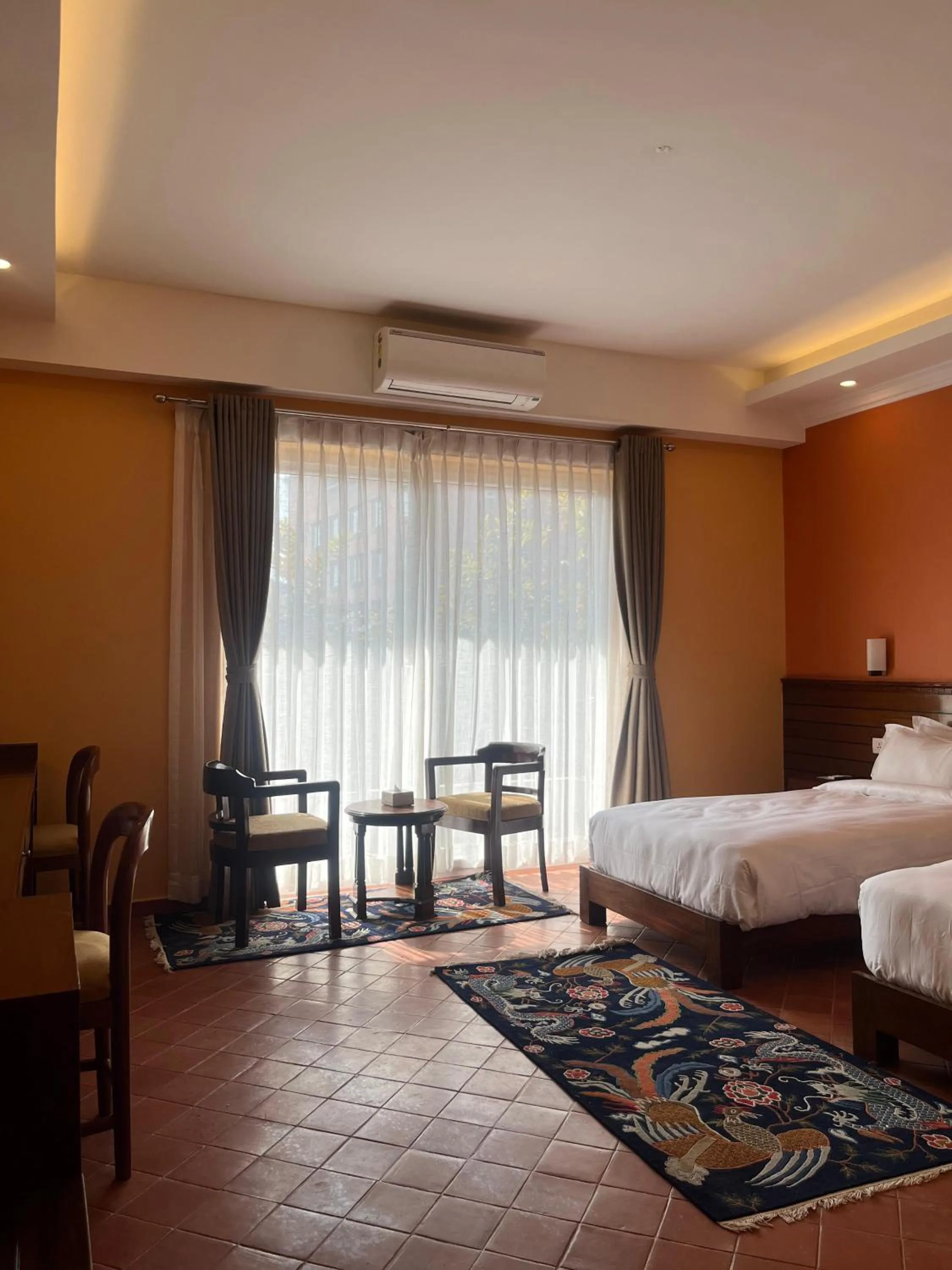 Bed in Hotel Dolmaling