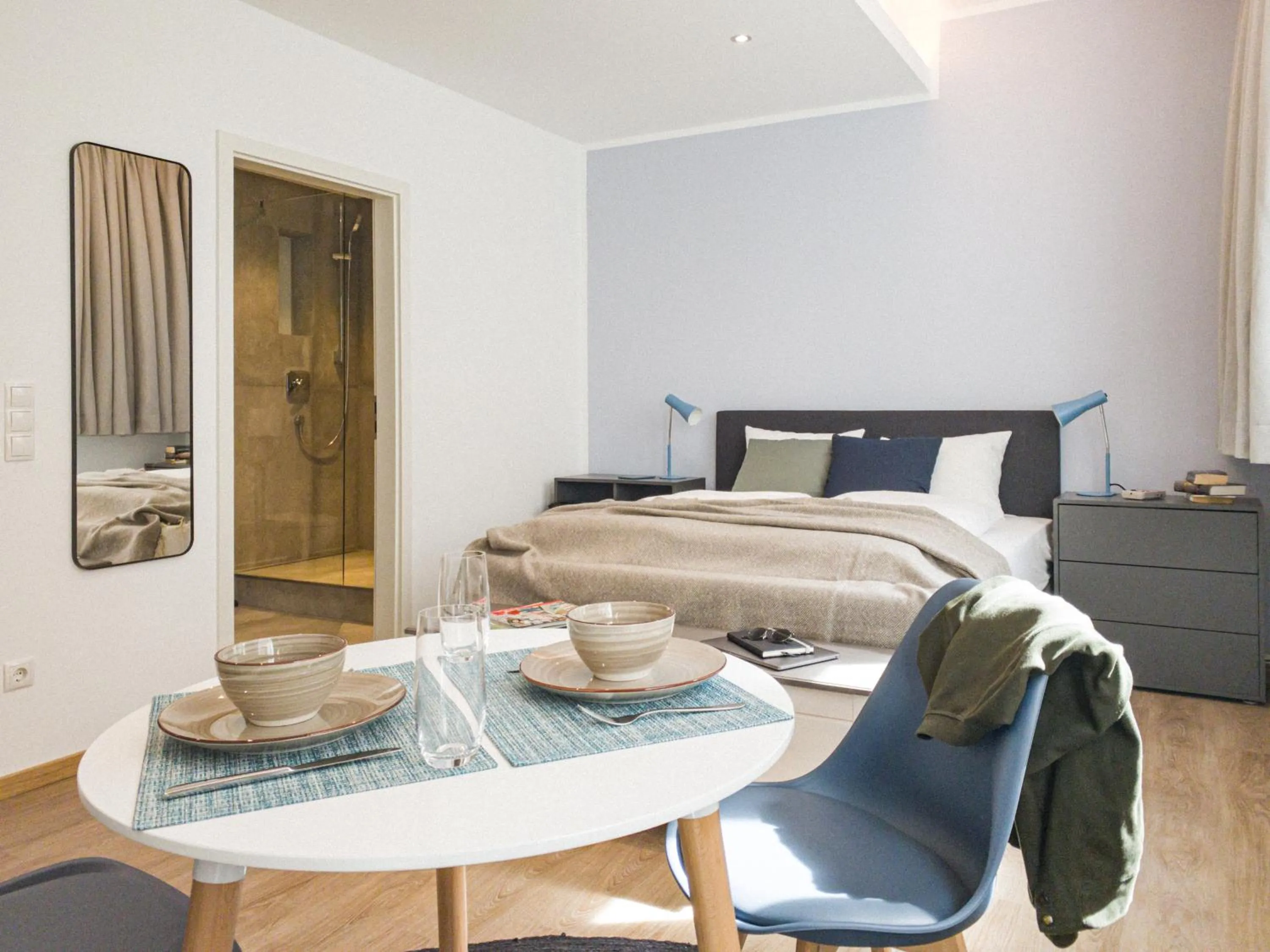 Bedroom in Brunnen Apartments