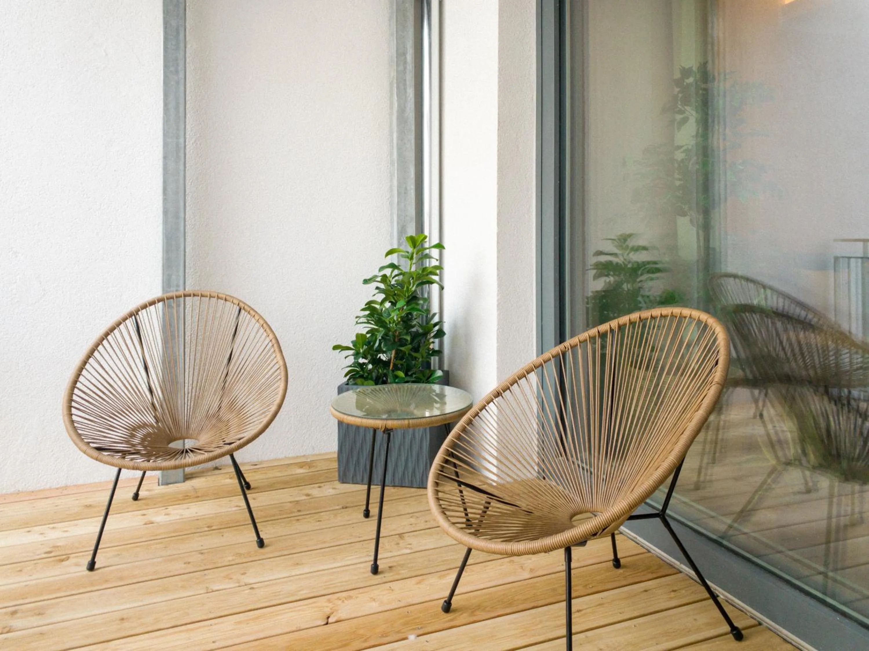 Balcony/Terrace in Brunnen Apartments