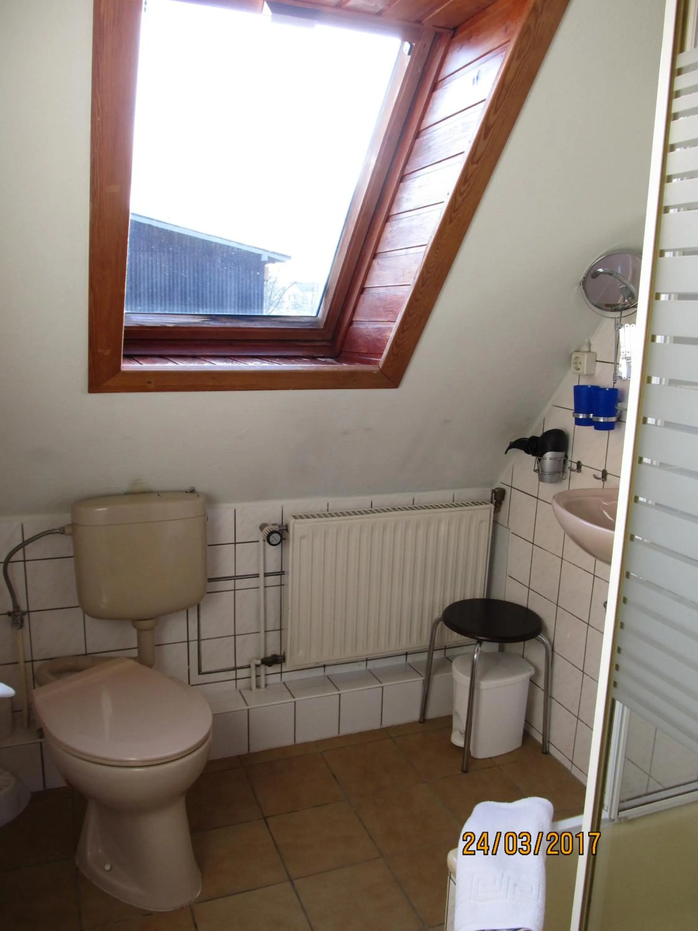 Toilet in Hotel Landhaus Nassau