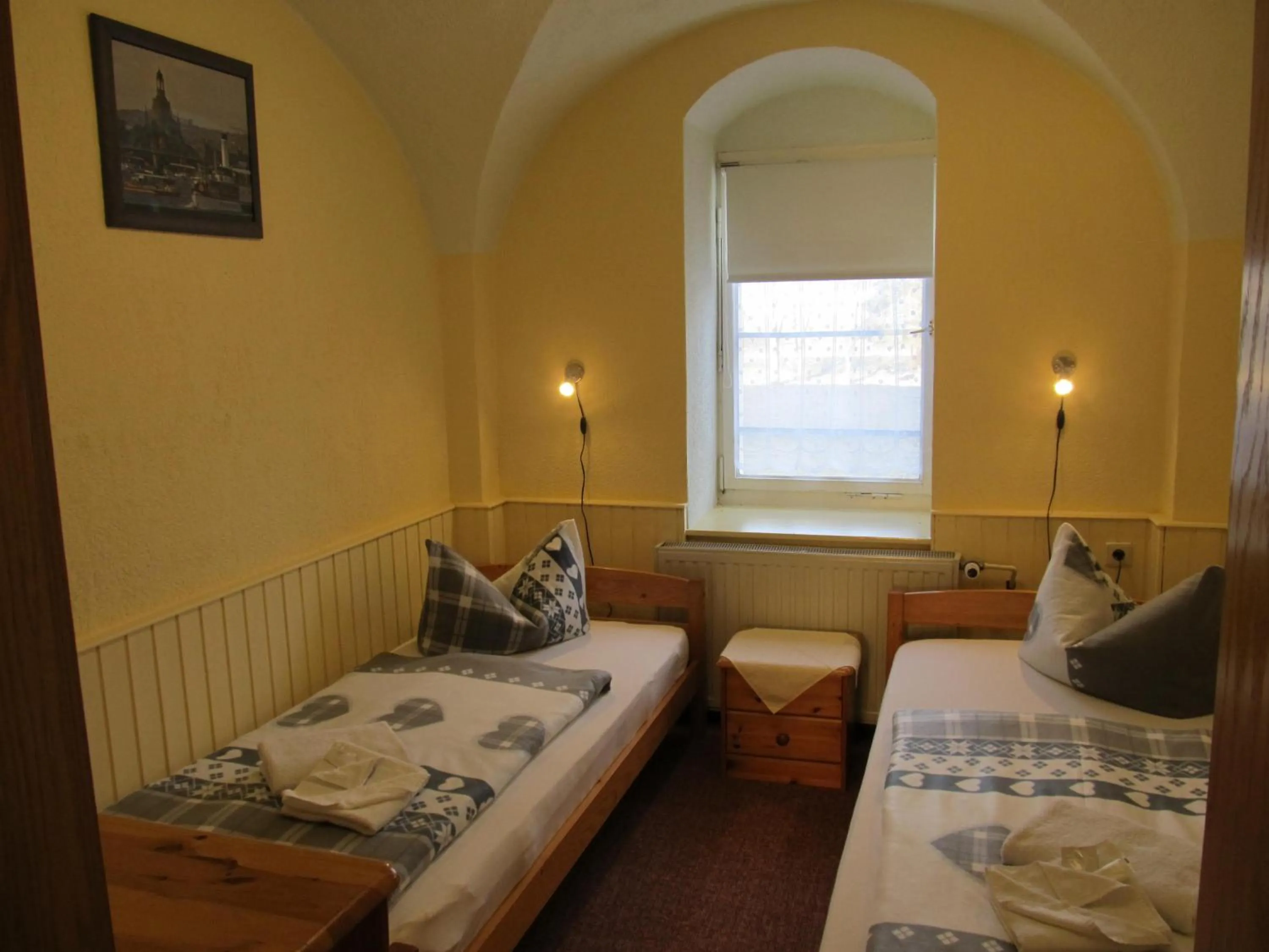 Bed in Hotel Landhaus Nassau