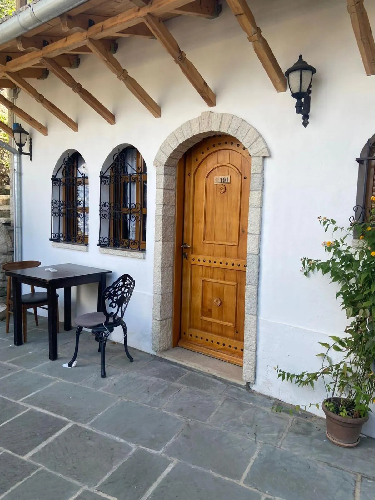 Patio in Boutique Hotel Praga