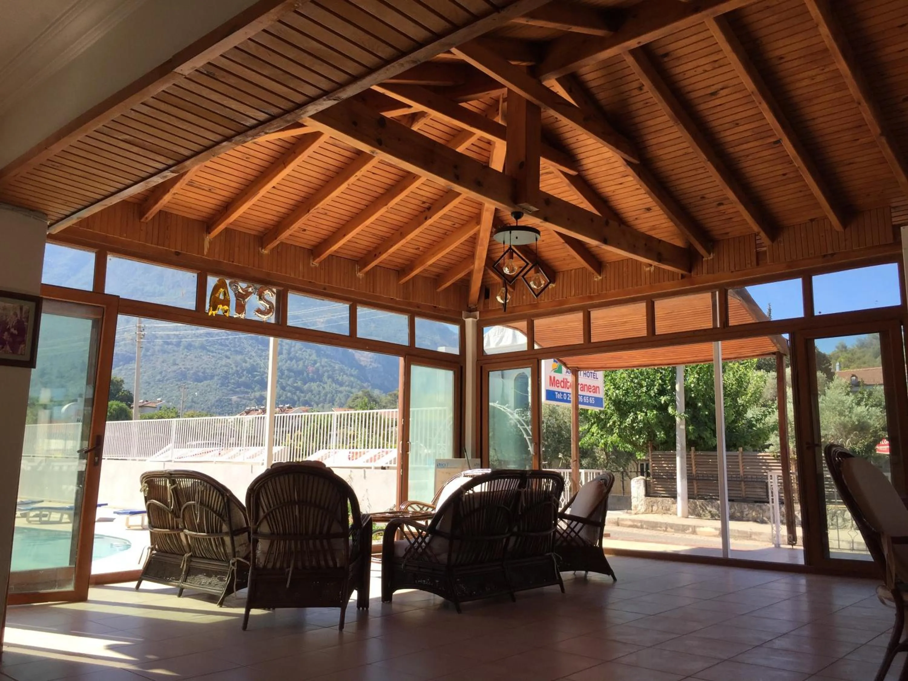 Property building in Mediterranean Apart Fethiye