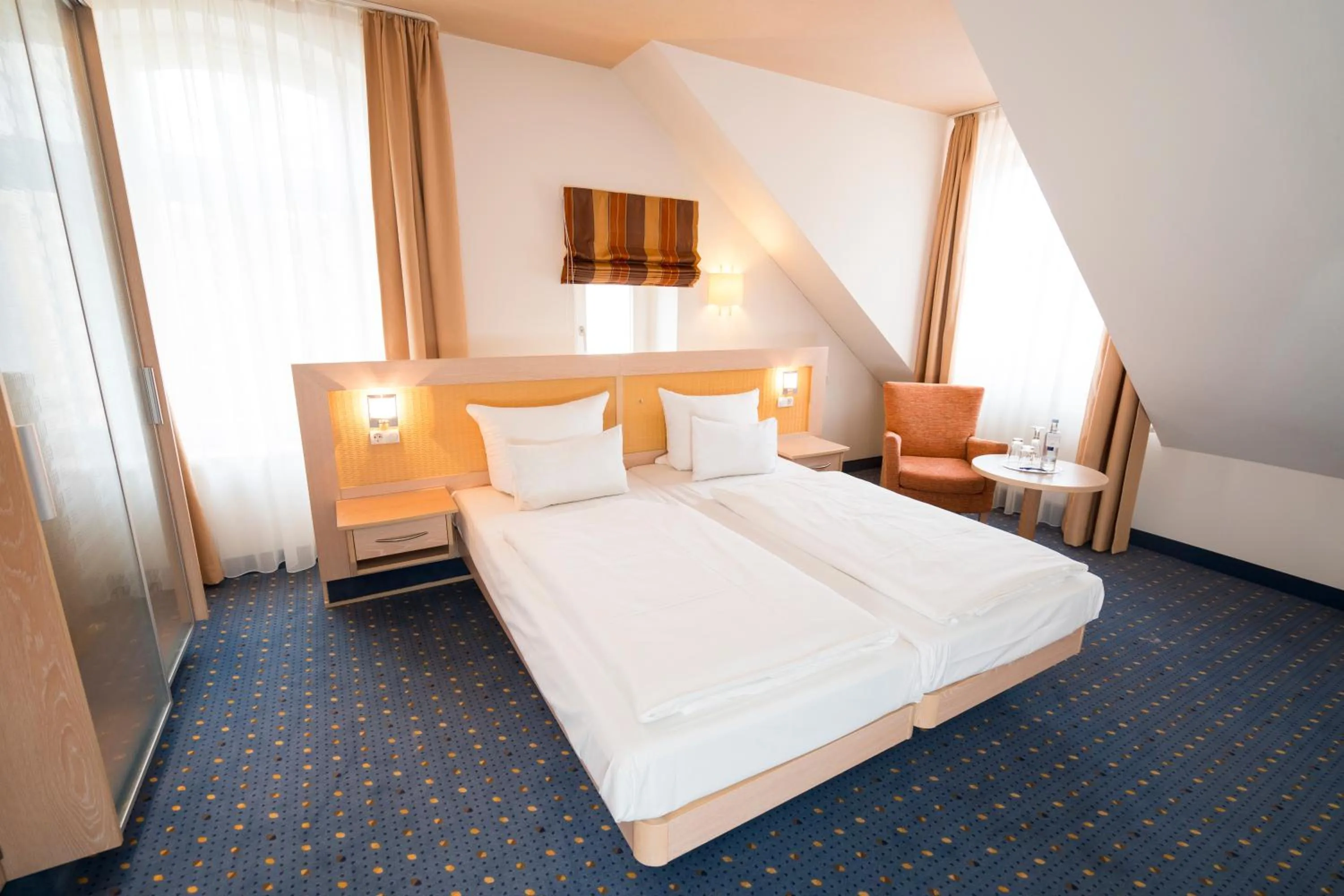 Bed in Hotel von Euch