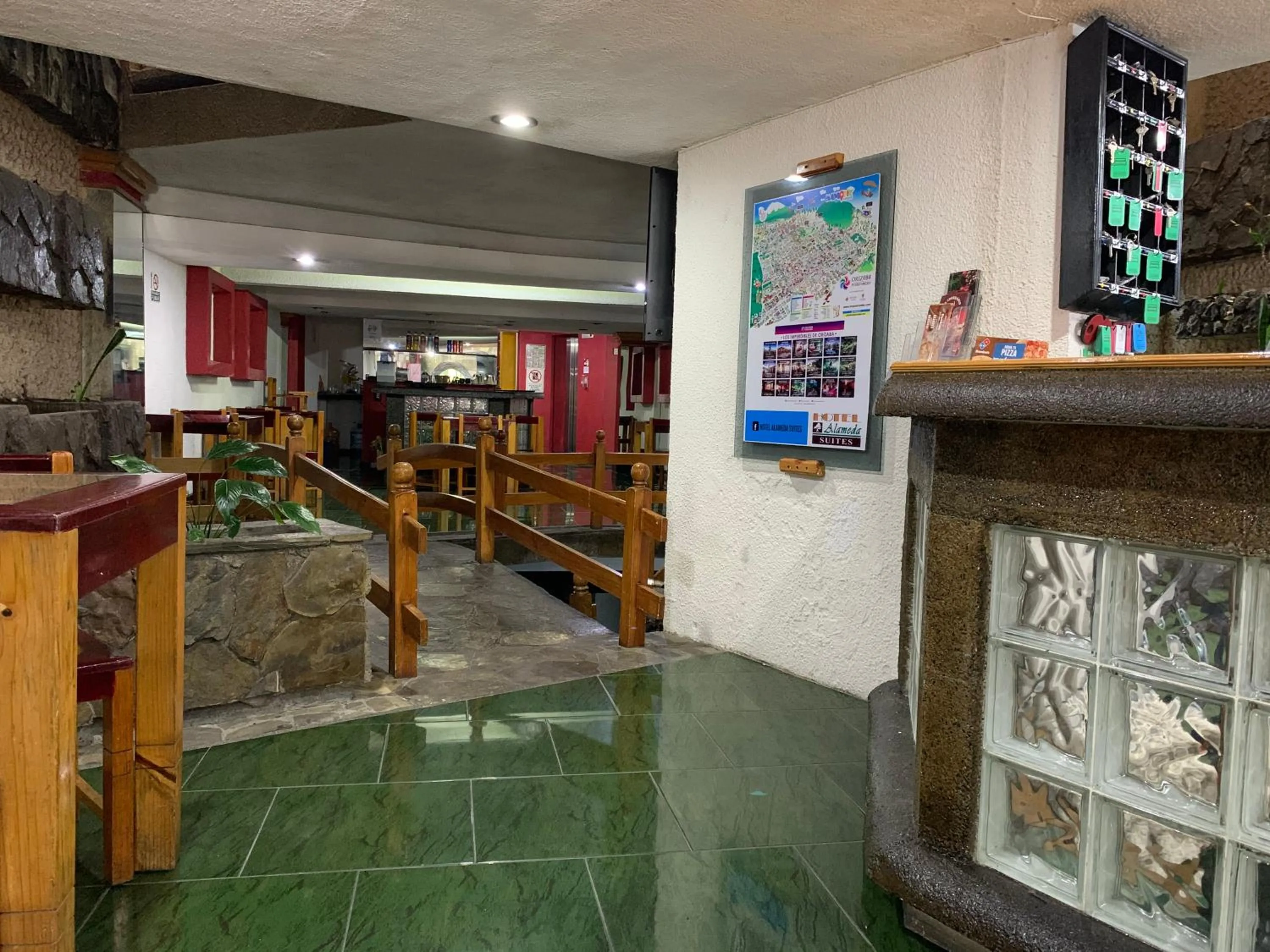 Living room in Hotel Alameda