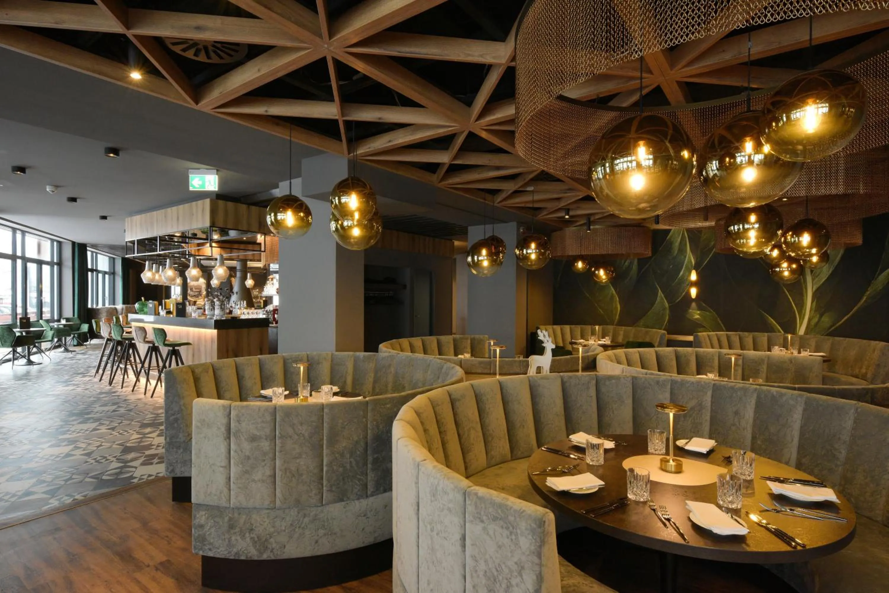 Restaurant/places to eat in Hotel Demas München-Unterhaching