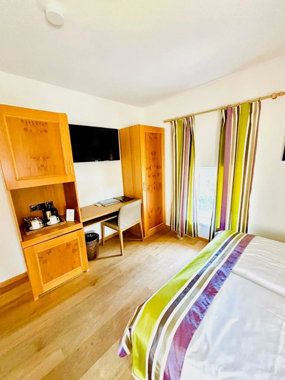 Bed in Hotel Fischerhaus