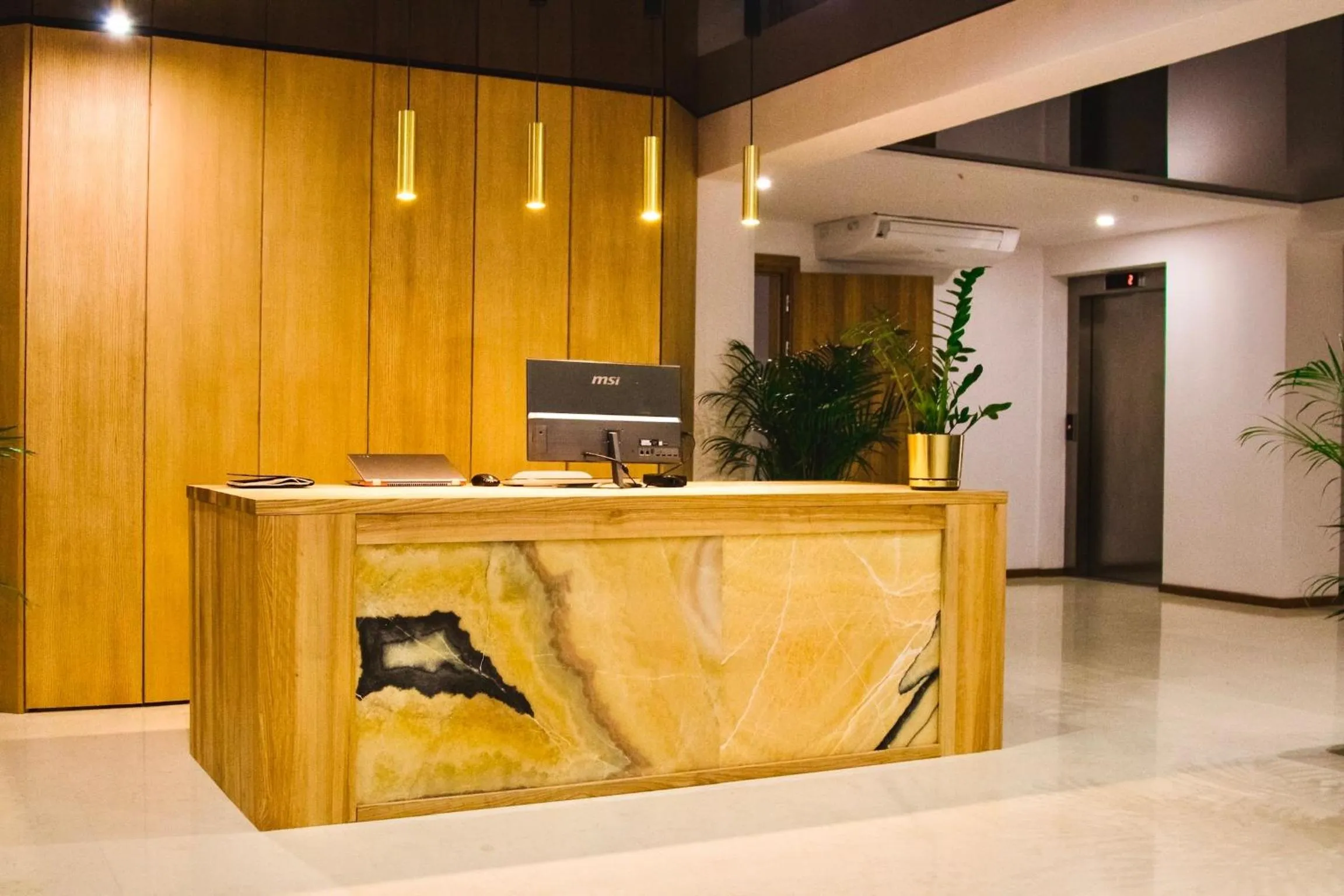 Lobby or reception in AMBER PORT