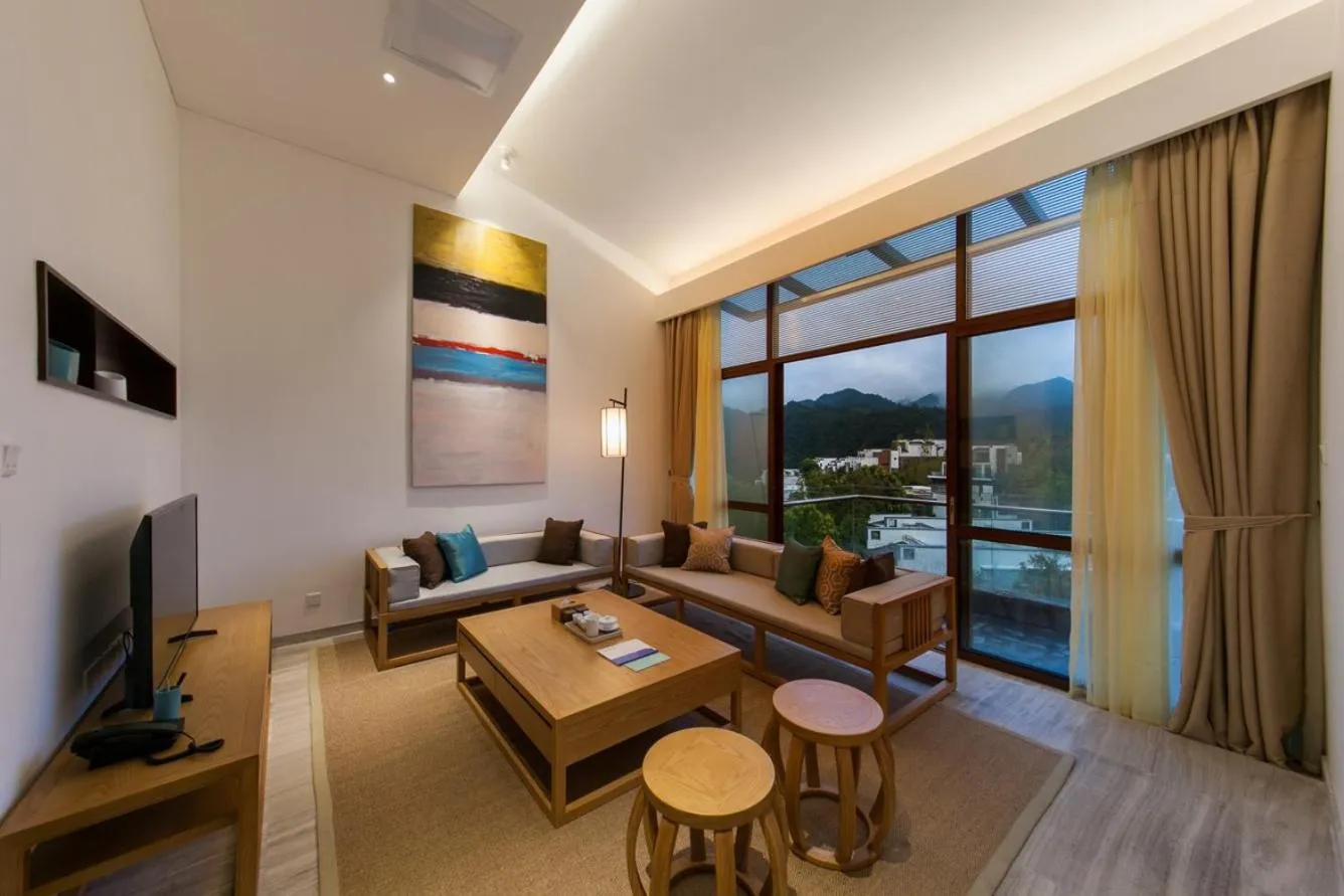 Living room in Huangshan Demaotang Hotel