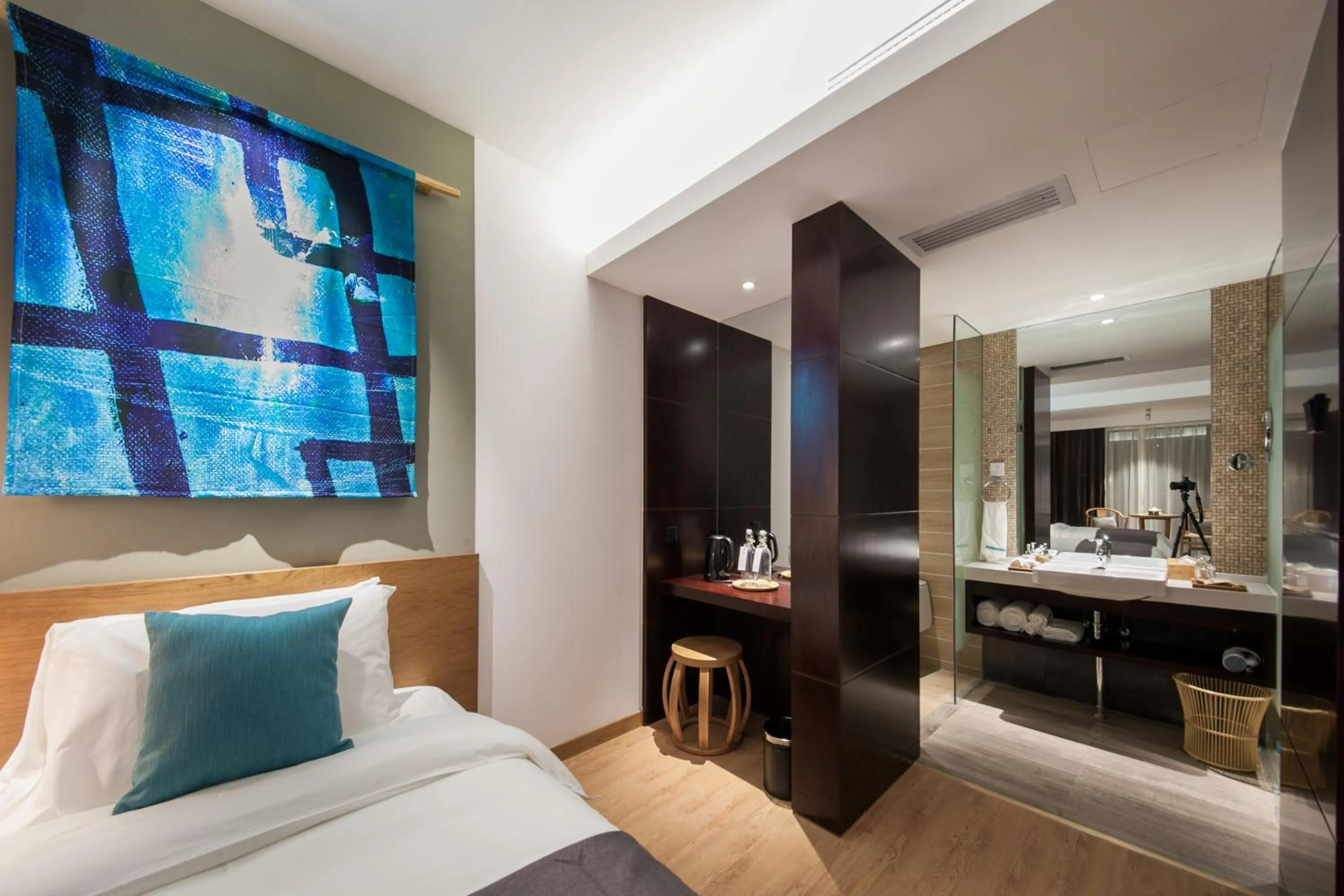 Bathroom in Huangshan Demaotang Hotel