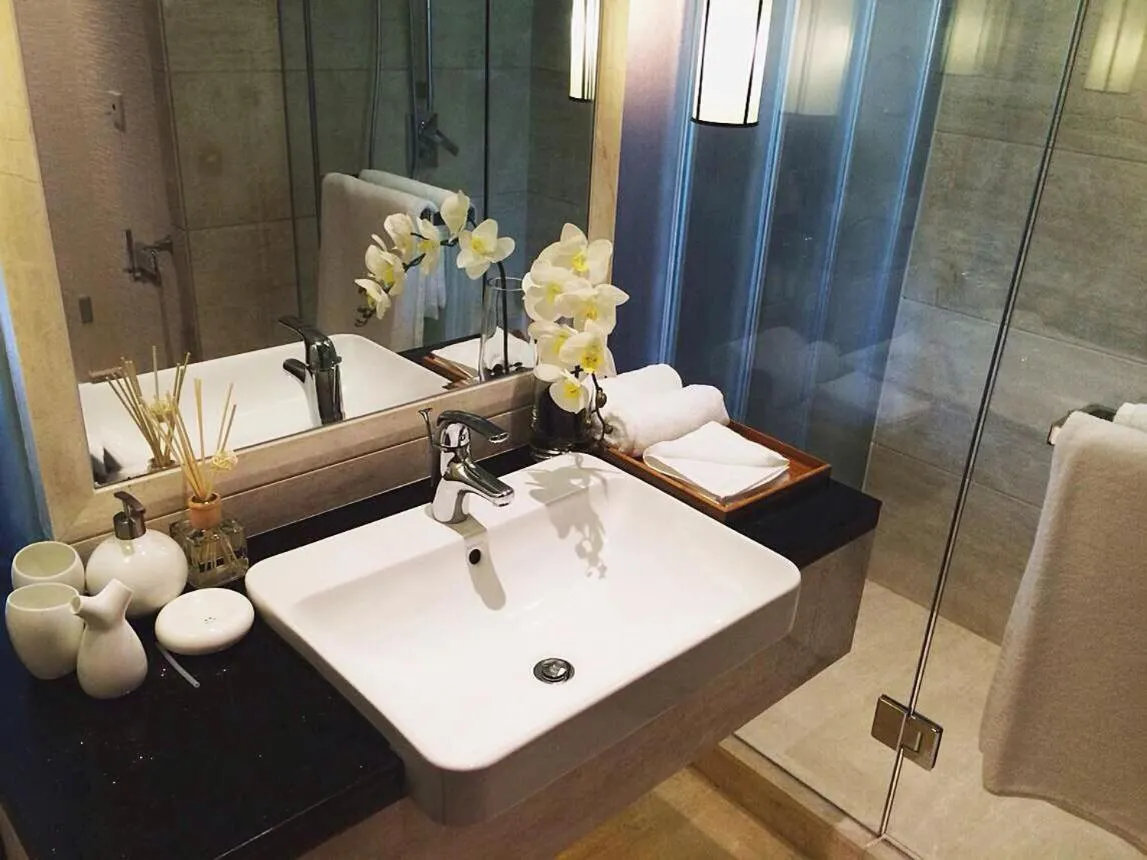 Toilet in Huangshan Demaotang Hotel