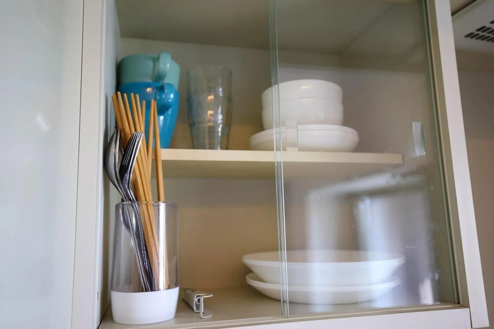 Kitchen or kitchenette in SUMIYOSHI APARTMENT Hotel 住吉アパートメントホテル