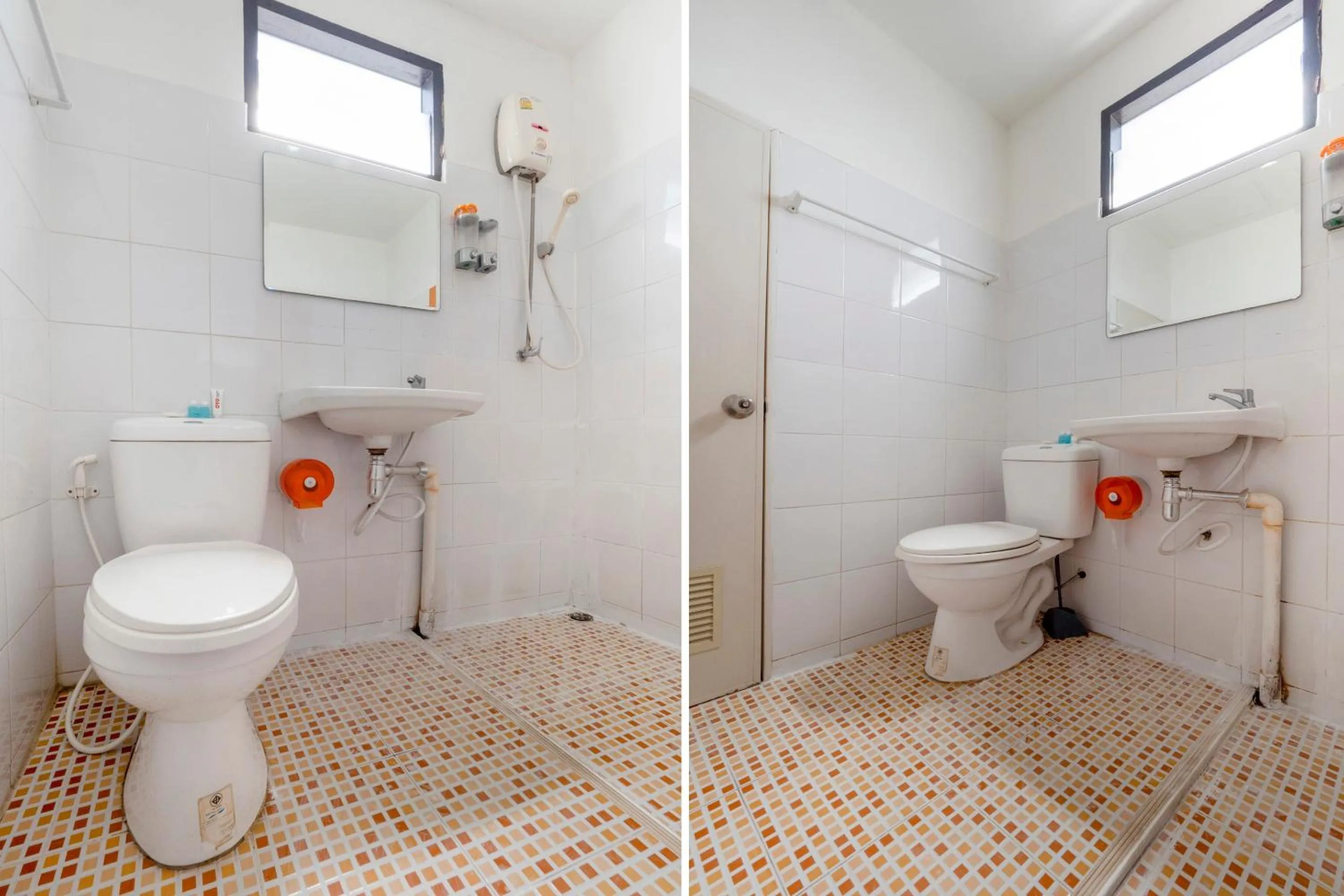 Bathroom in OYO 1166 Train Way Resort