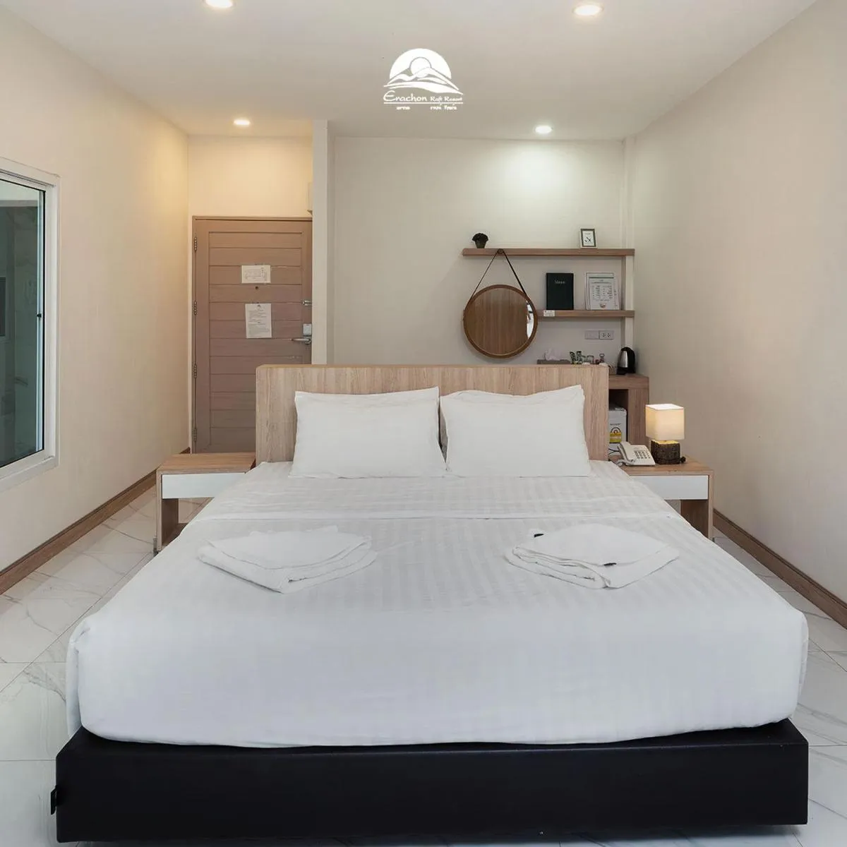 Bed in Erachon Raft Resort