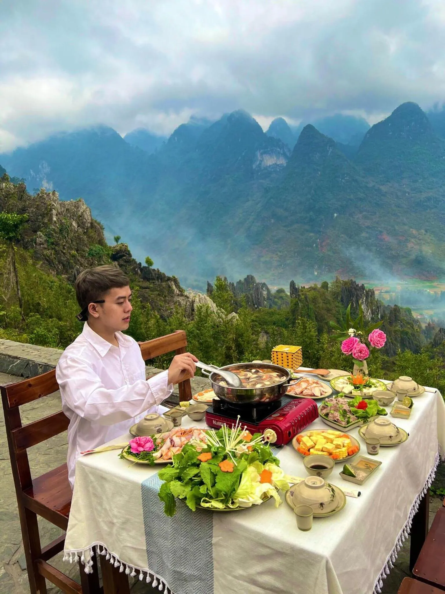 Restaurant/places to eat in H'mong Village Resort Ha Giang