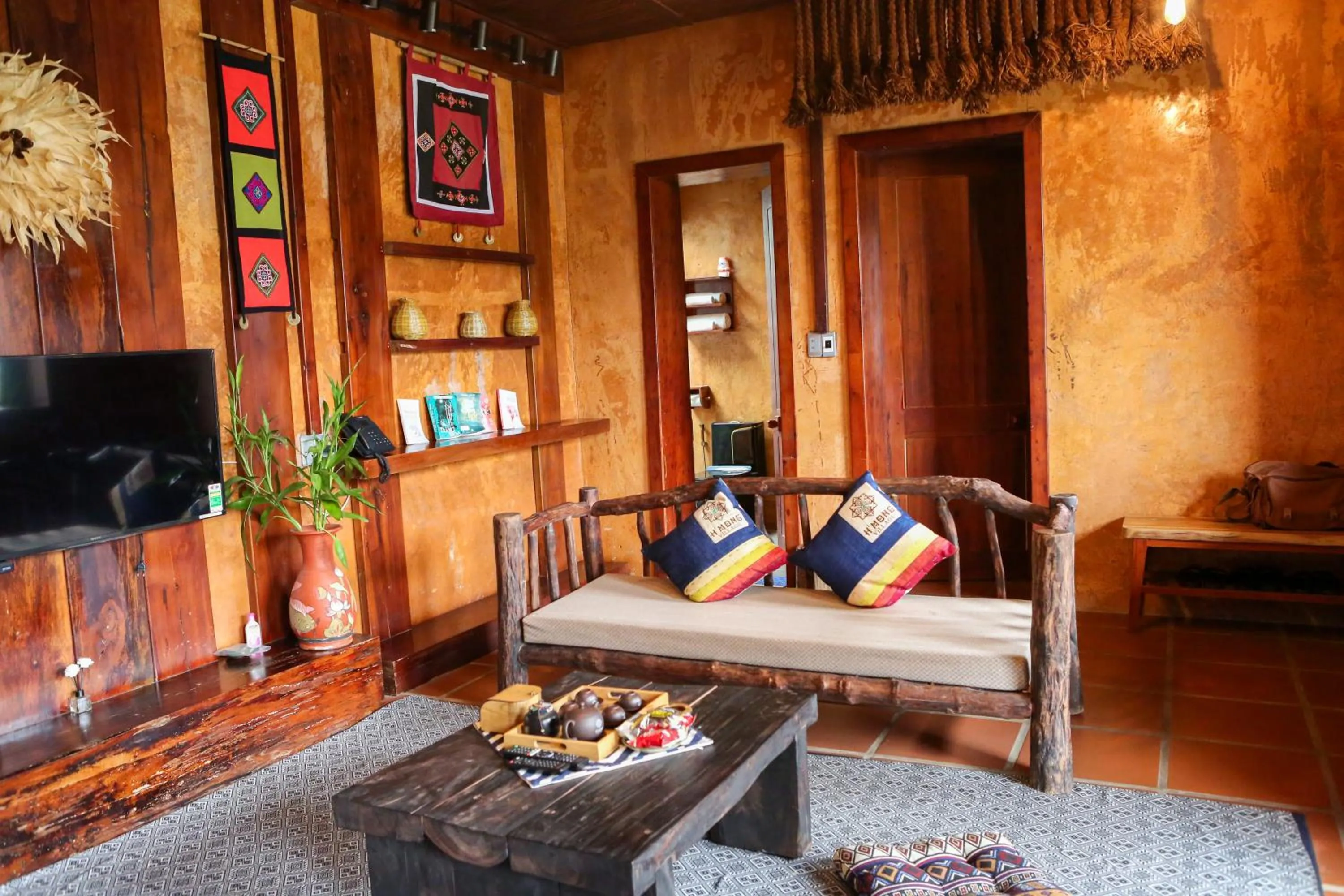 furniture in H'mong Village Resort Ha Giang