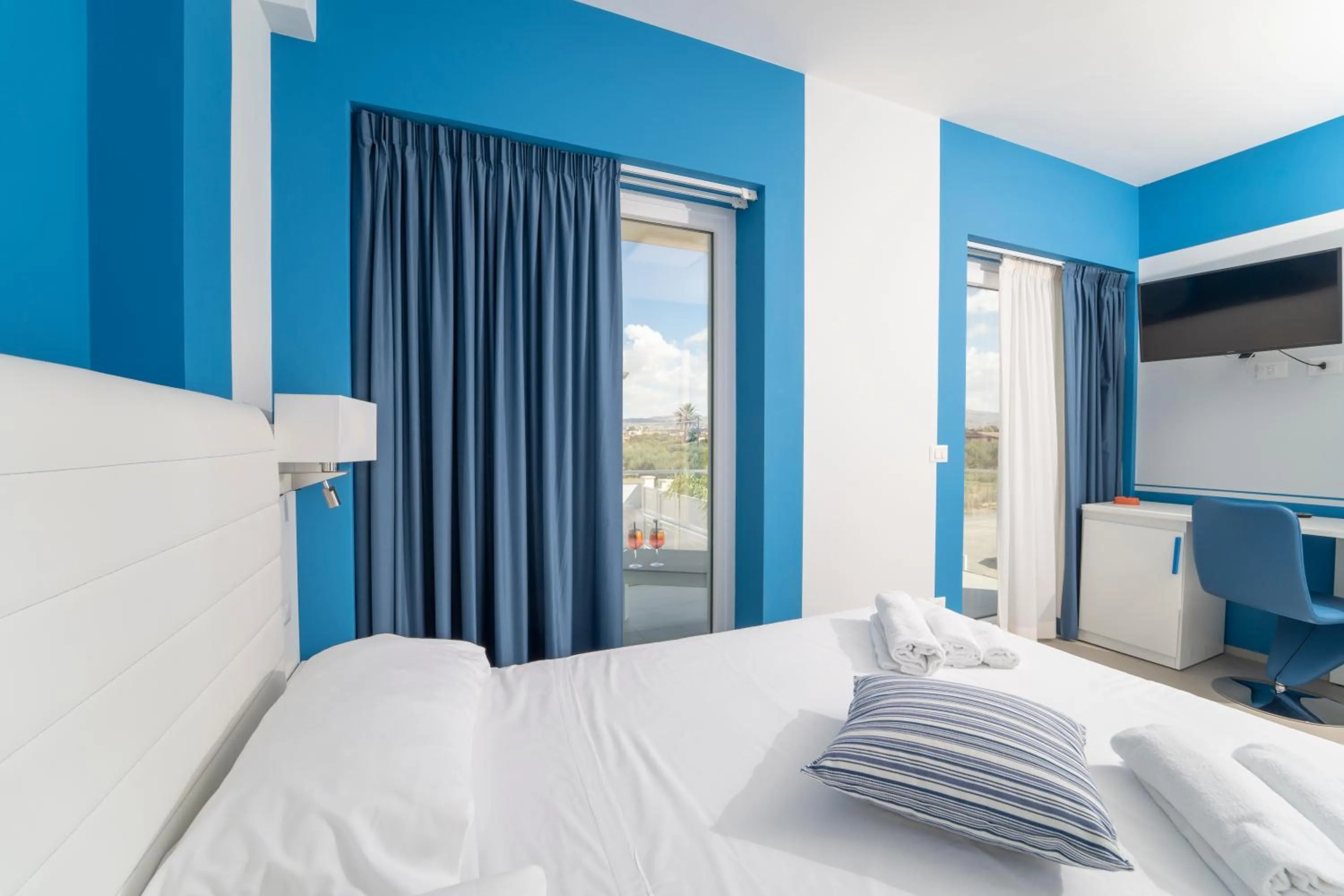 Bed in Terrazze Naos