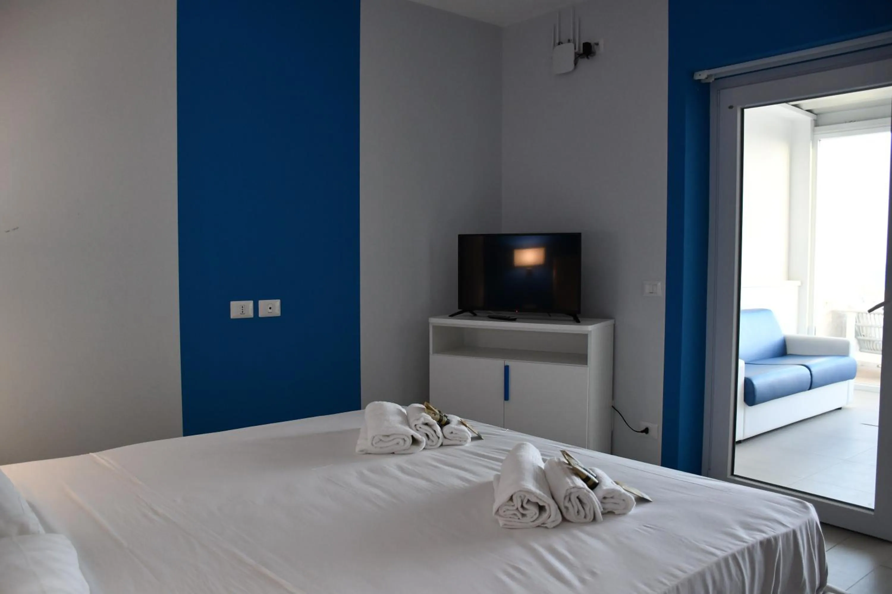 Bed in Terrazze Naos