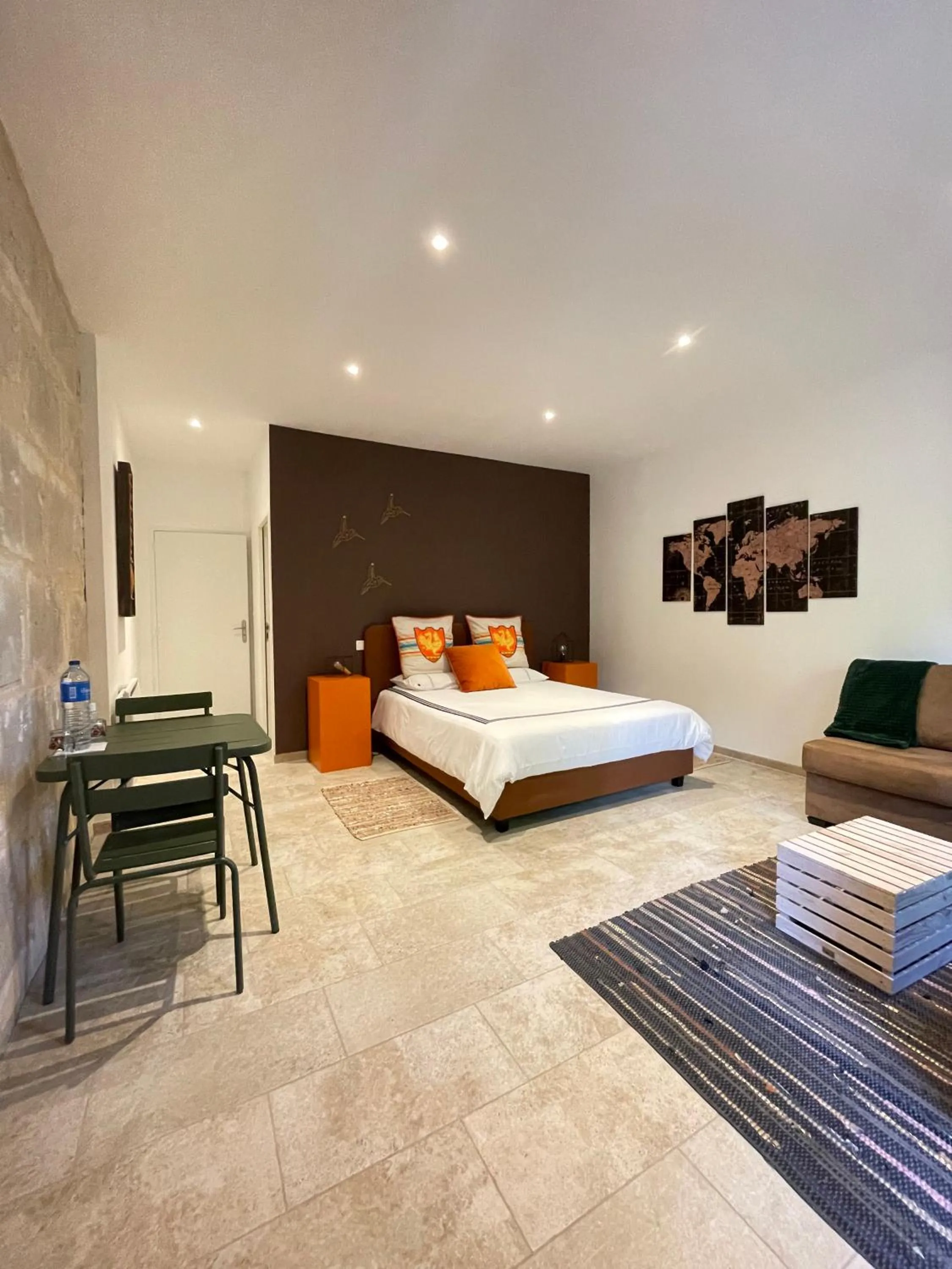 Bed in Mas Tareau Chambres d Hotes