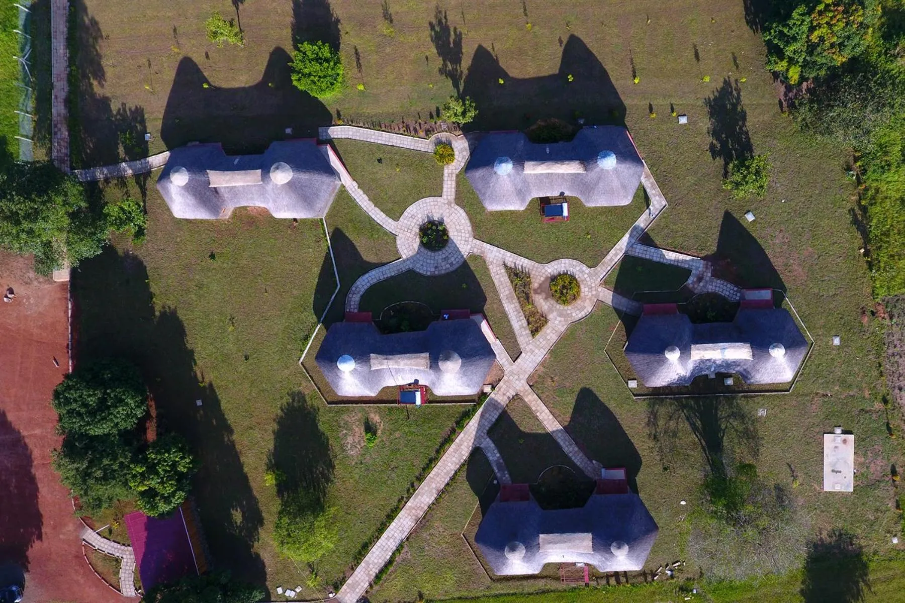 Bird's eye view in Acaki Lodge